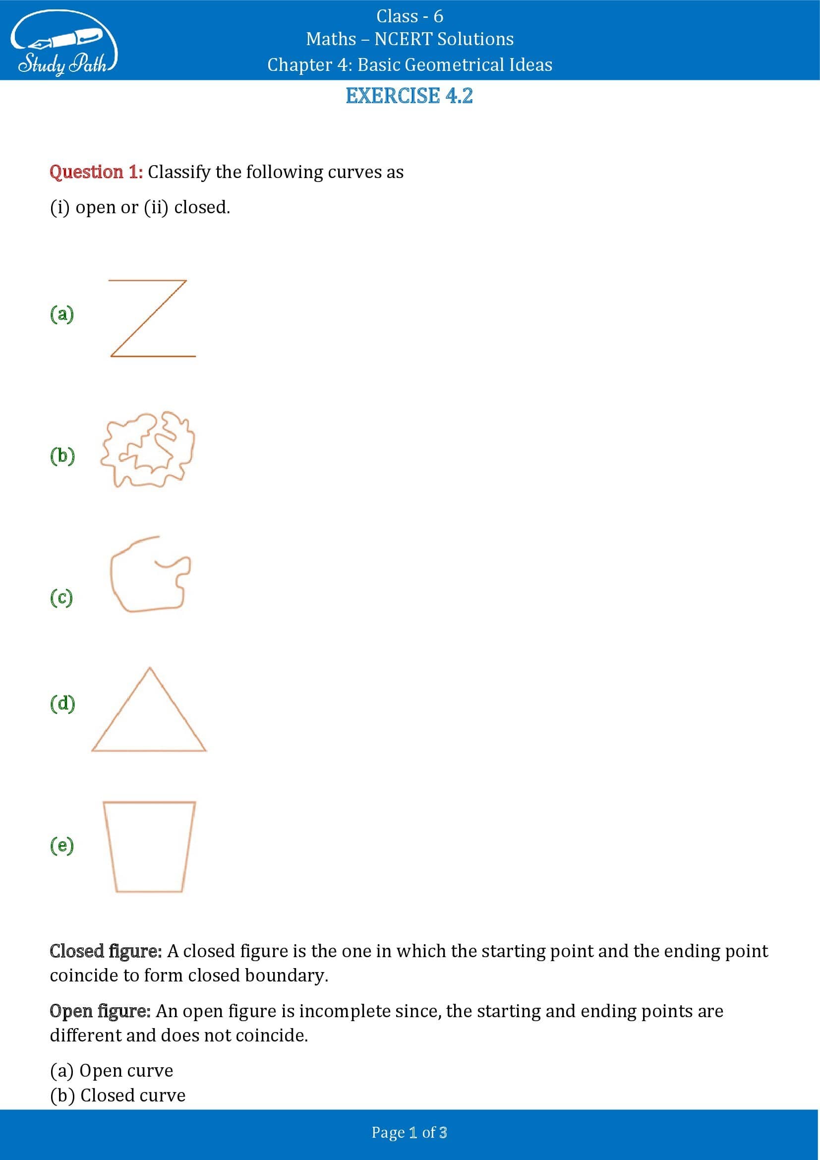 NCERT Solutions for Class 6 Maths Chapter 4 Basic Geometrical Ideas Exercise 4.2 00001