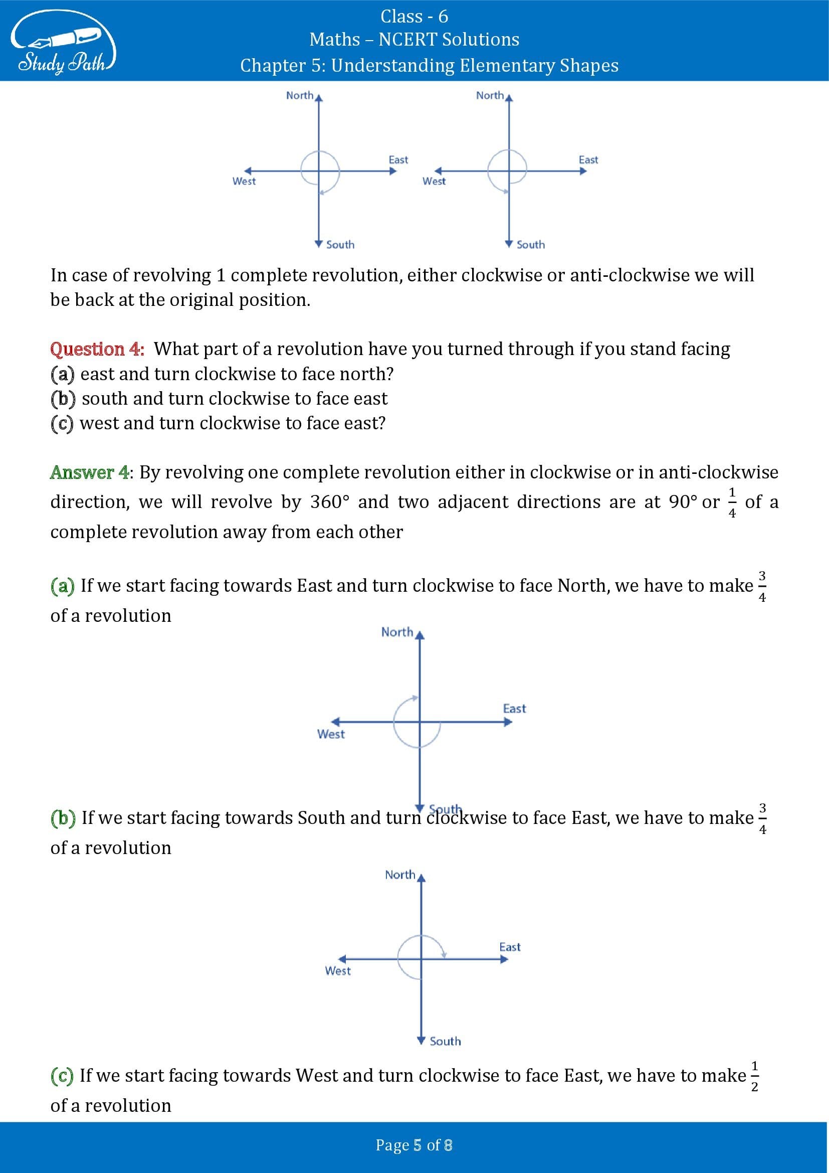 NCERT Solutions for Class 6 Maths Chapter 5 Understanding Elementary Shapes Exercise 5.2 00005