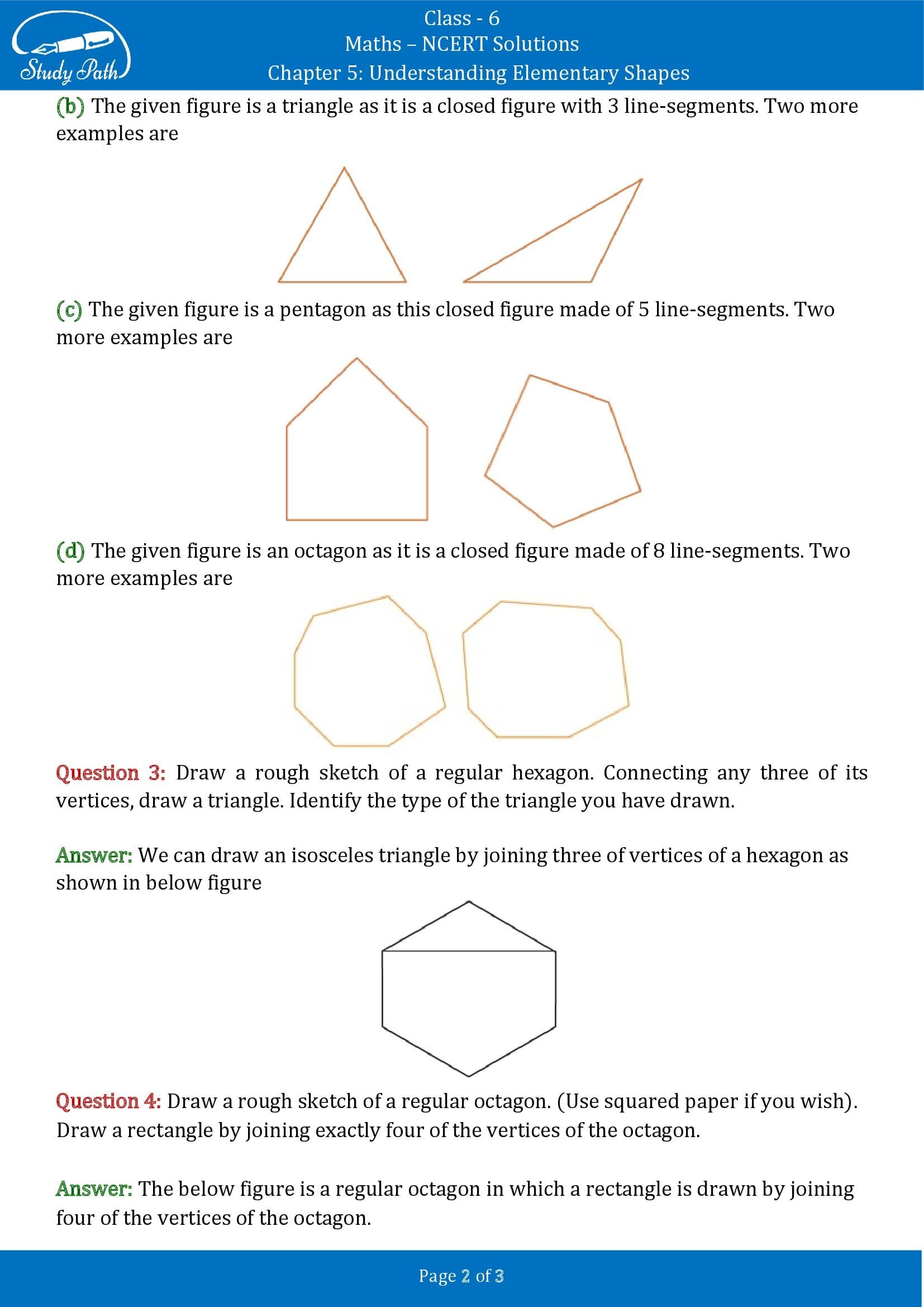 NCERT Solutions for Class 6 Maths Chapter 5 Understanding Elementary Shapes Exercise 5.8 00002