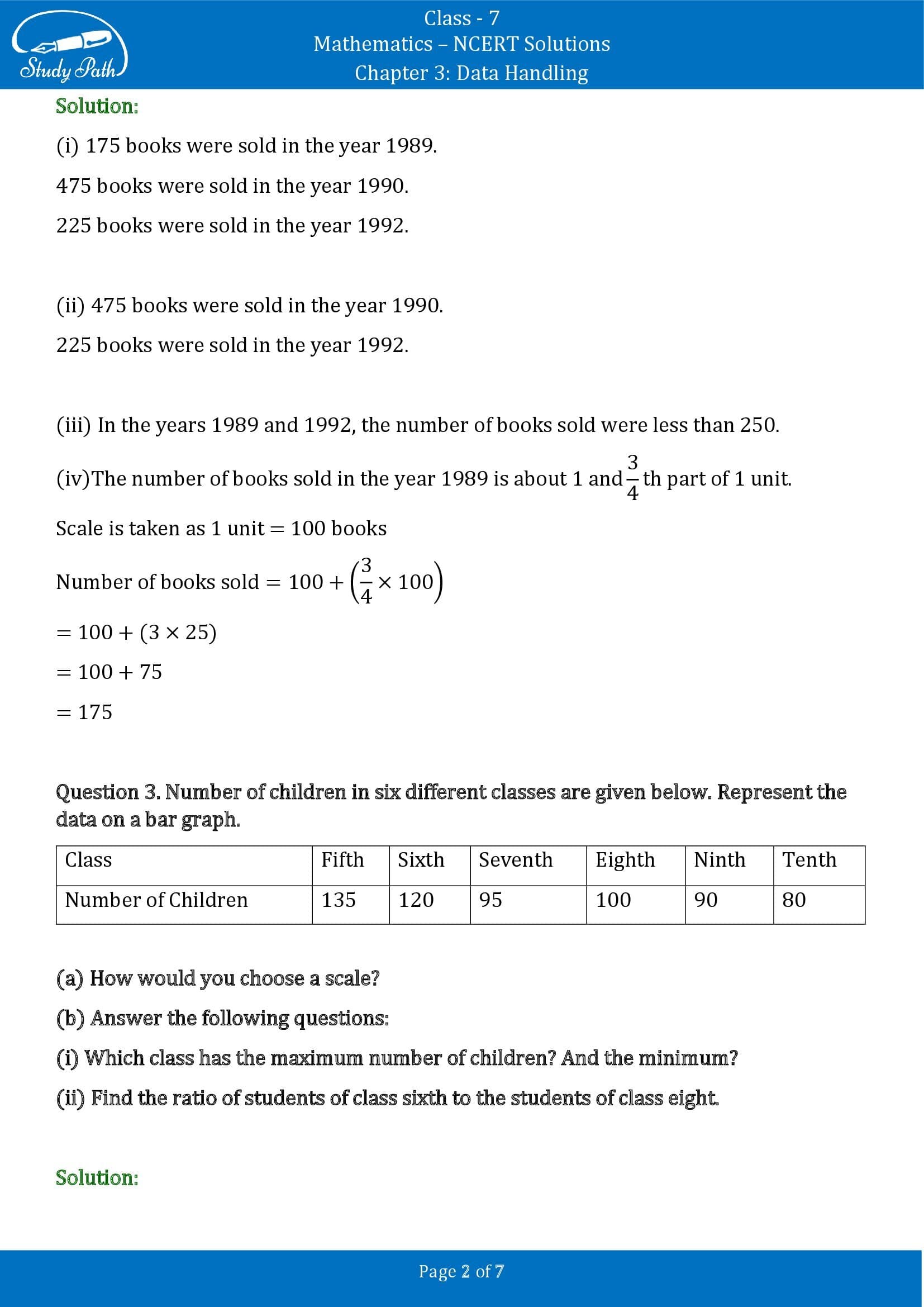 NCERT Solutions for Class 7 Maths Chapter 3 Data Handling Exercise 3.3 00002