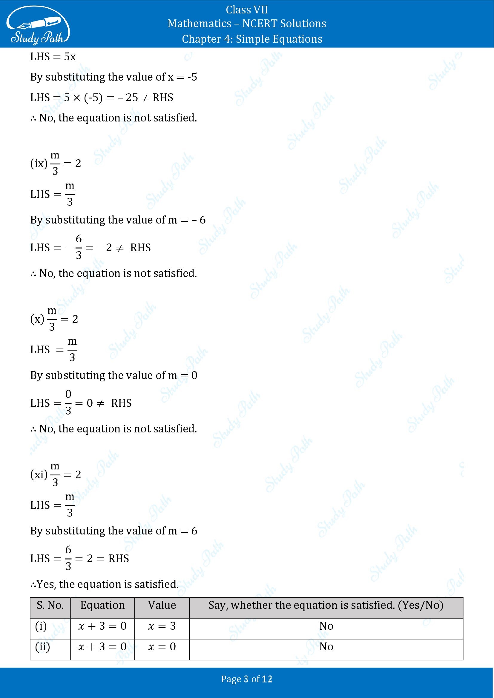 NCERT Solutions for Class 7 Maths Chapter 4 Simple Equations Exercise 4.1 00003