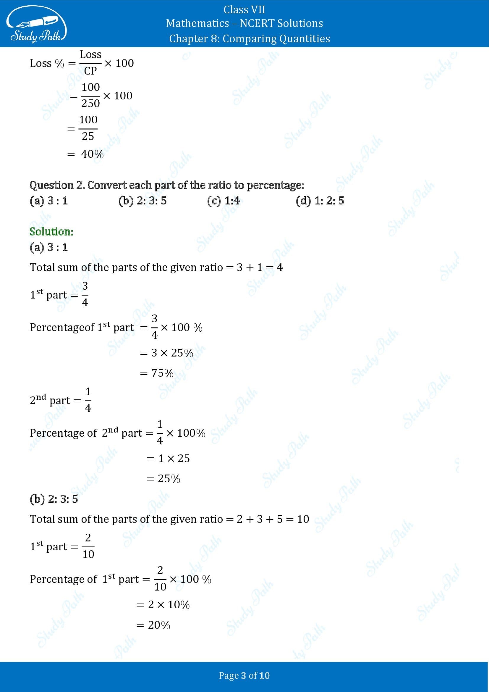 NCERT Solutions for Class 7 Maths Chapter 8 Comparing Quantities Exercise 8.3 00003