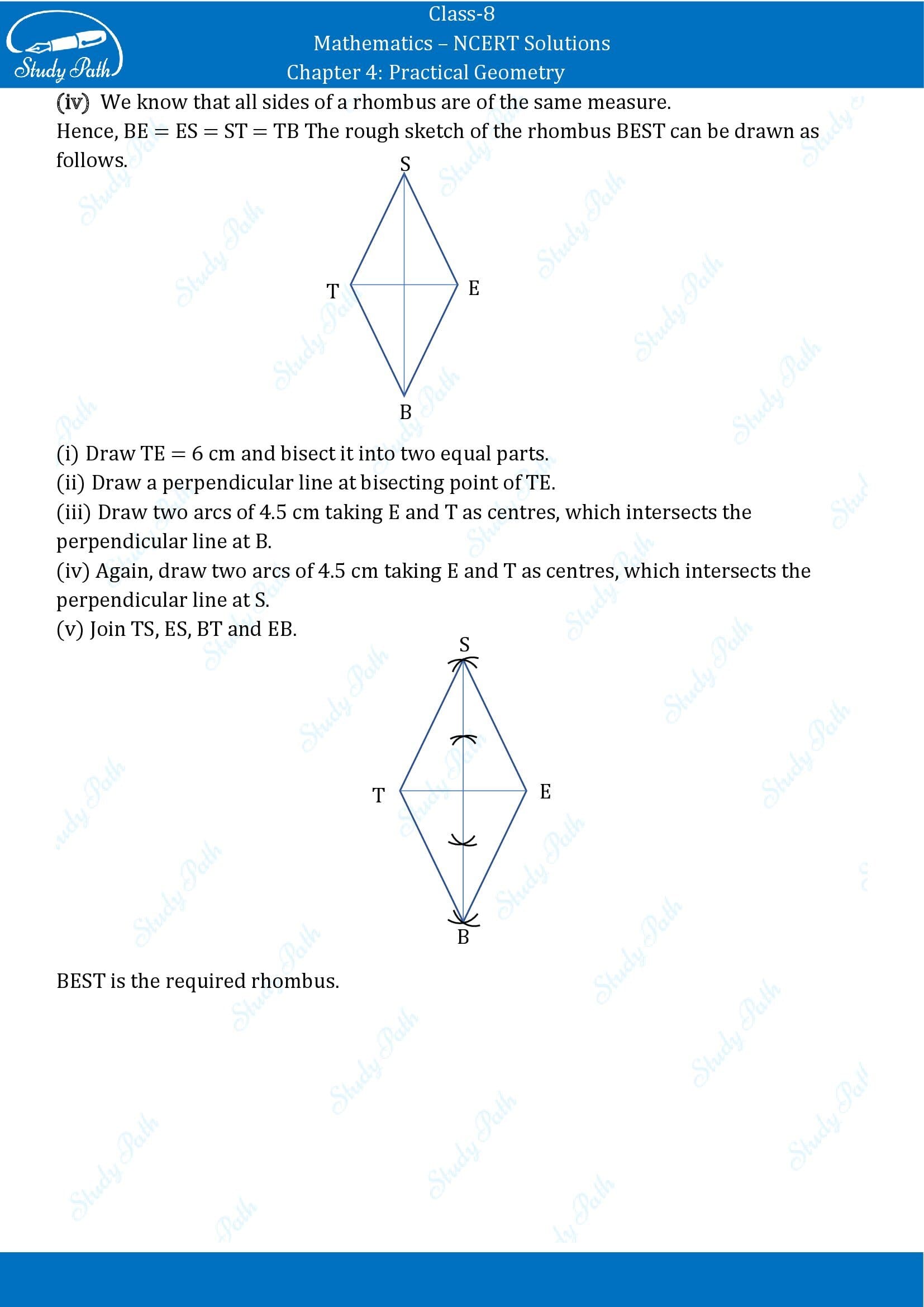 NCERT Solutions for Class 8 Maths Chapter 4 Practical Geometry Exercise 4.1 00004