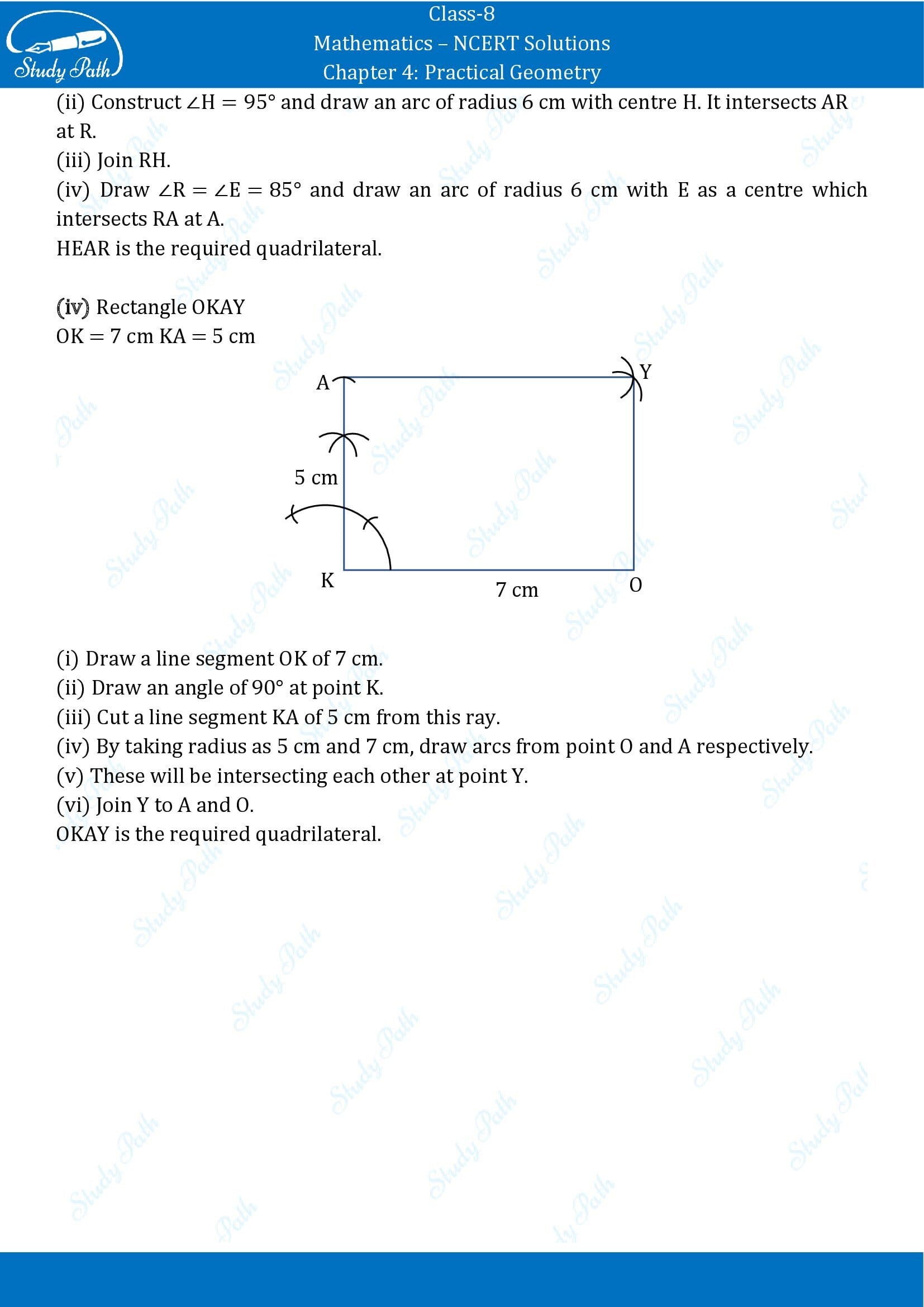 NCERT Solutions for Class 8 Maths Chapter 4 Practical Geometry Exercise 4.3 00003