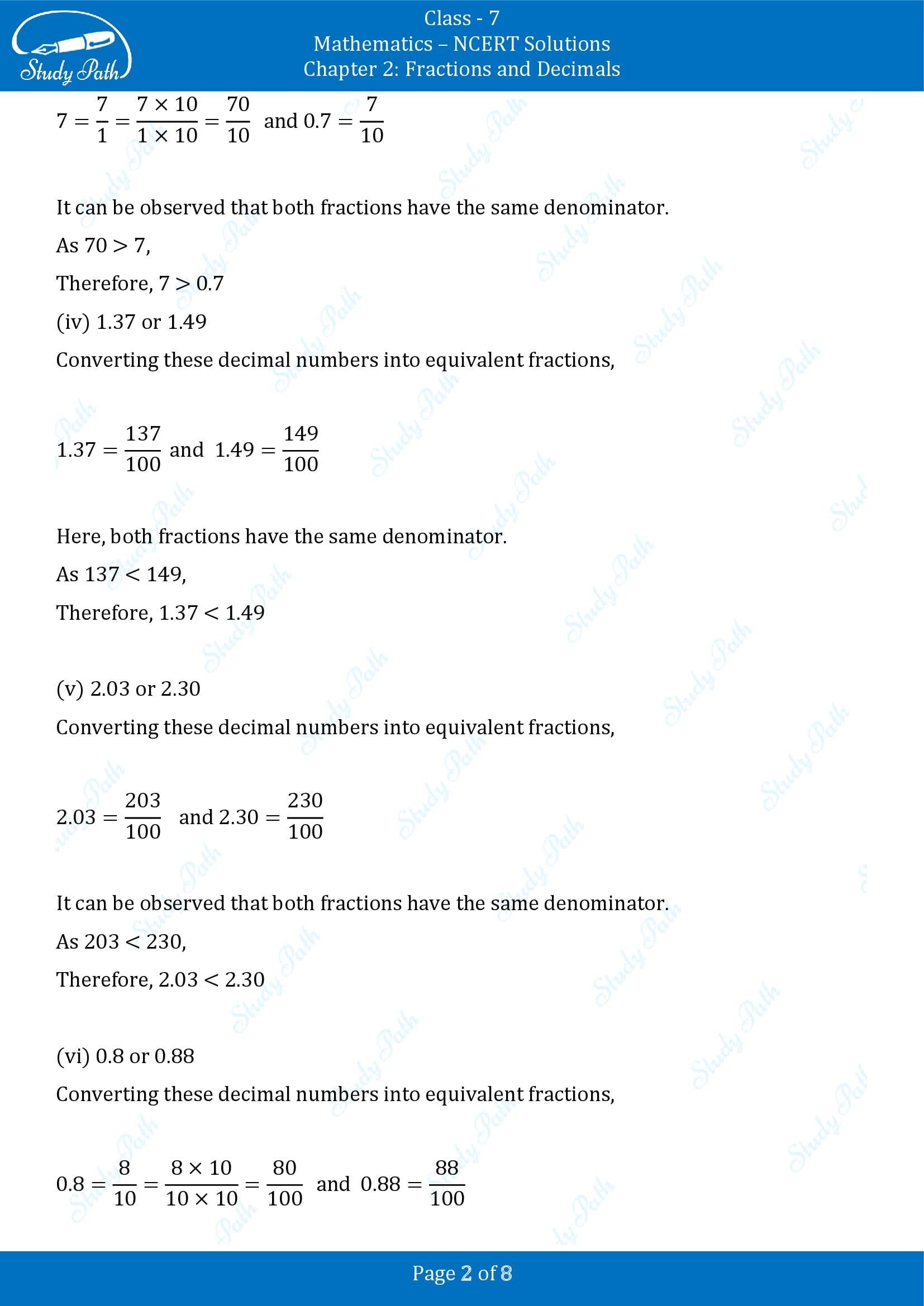 NCERT Solutions for Class 7 Maths Chapter 2 Fractions and Decimals Exercise 2.5 00002