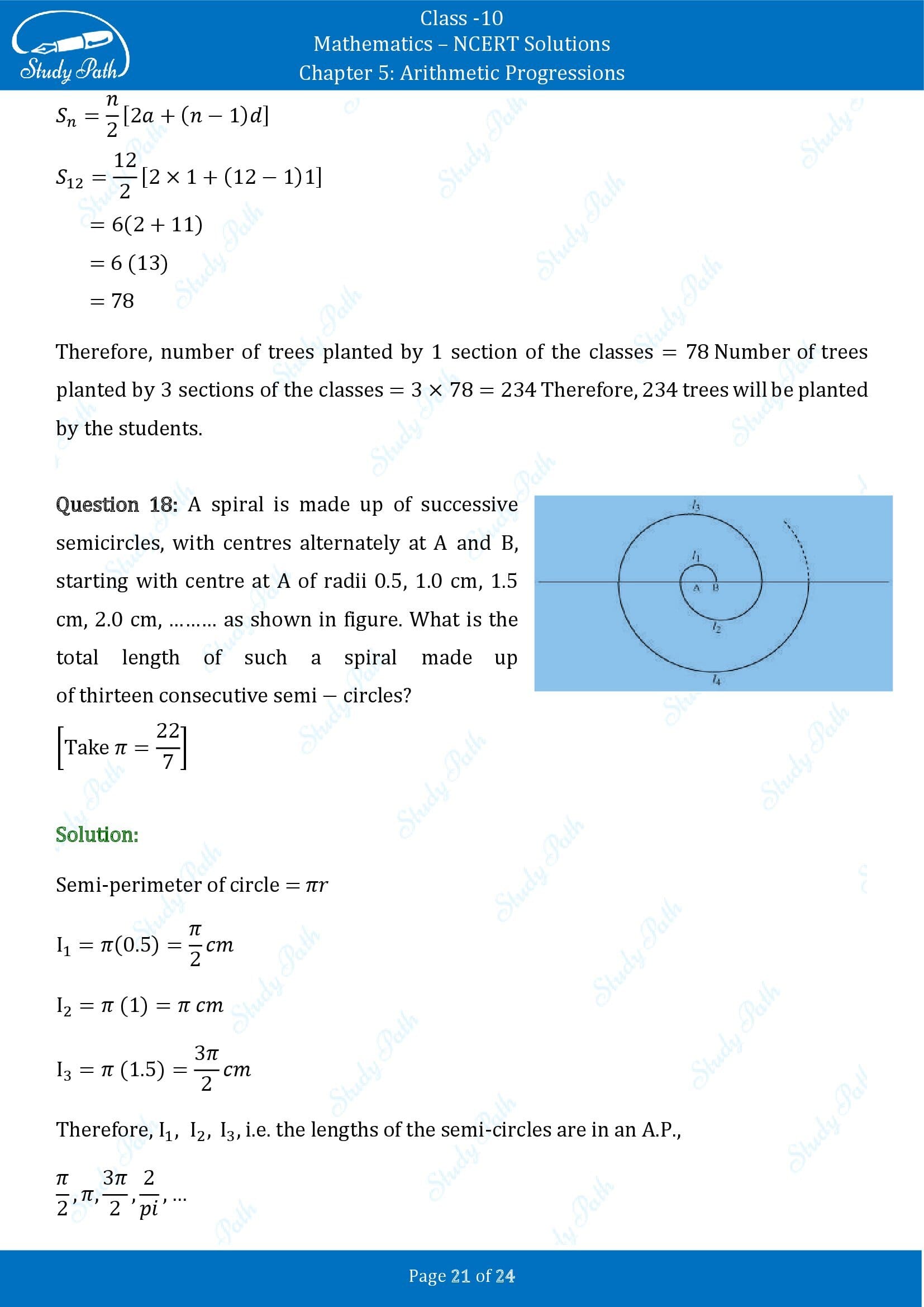 NCERT Solutions for Class 10 Maths Chapter 5 Arithmetic Progressions Exercise 5.3 00021
