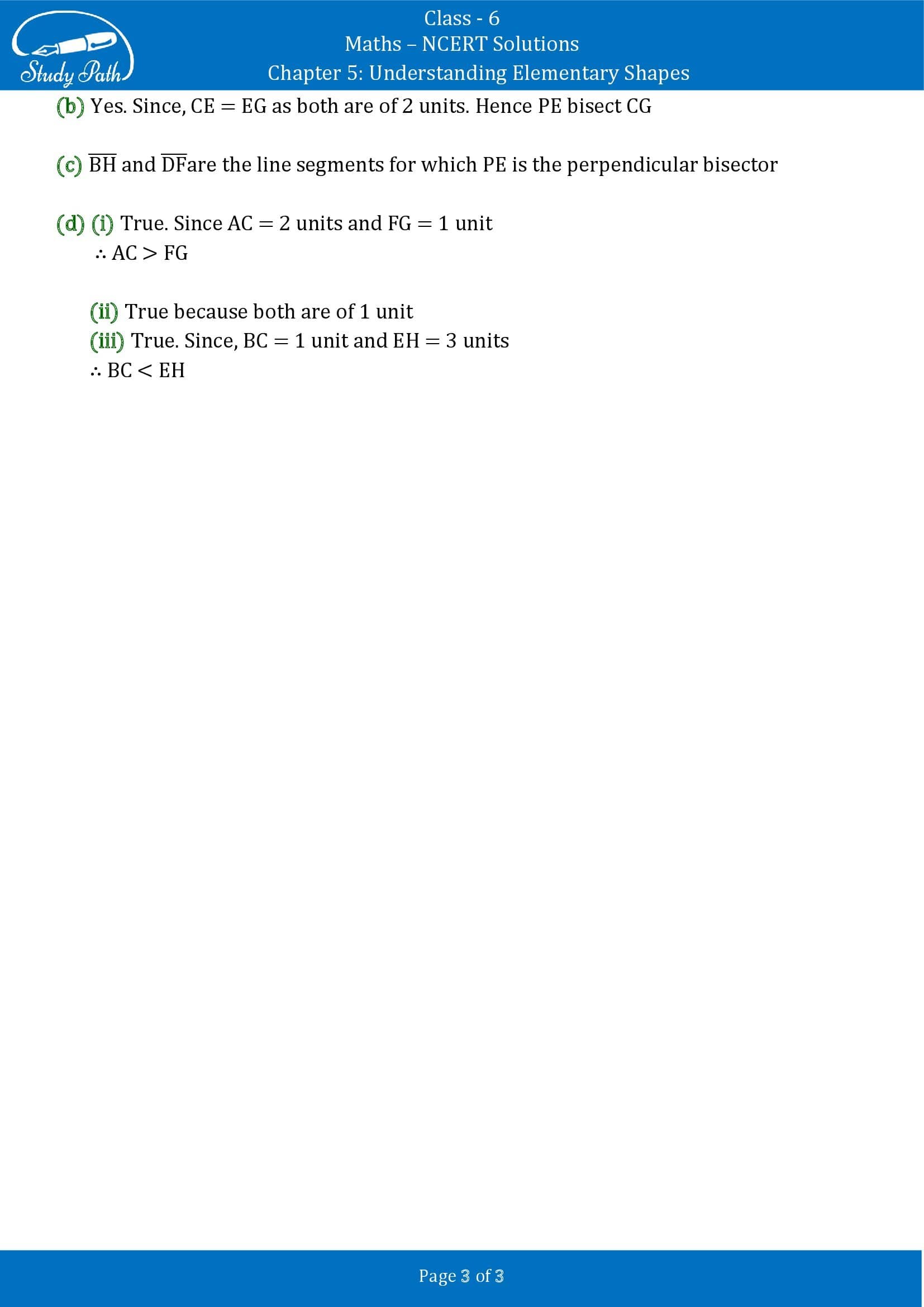 NCERT Solutions for Class 6 Maths Chapter 5 Understanding Elementary Shapes Exercise 5.5 00003