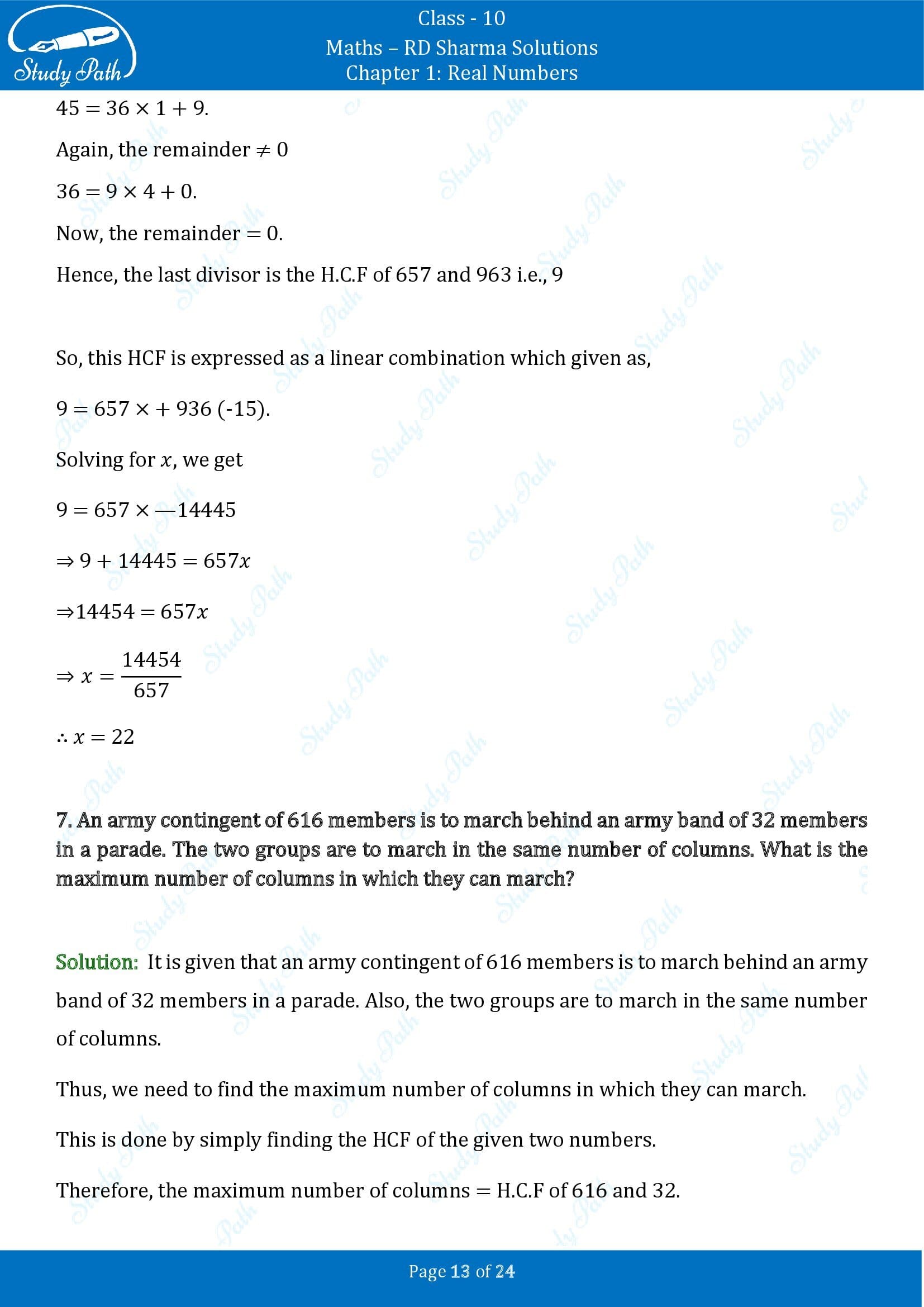 RD Sharma Solutions Class 10 Chapter 1 Real Numbers Exercise 1.2 00013