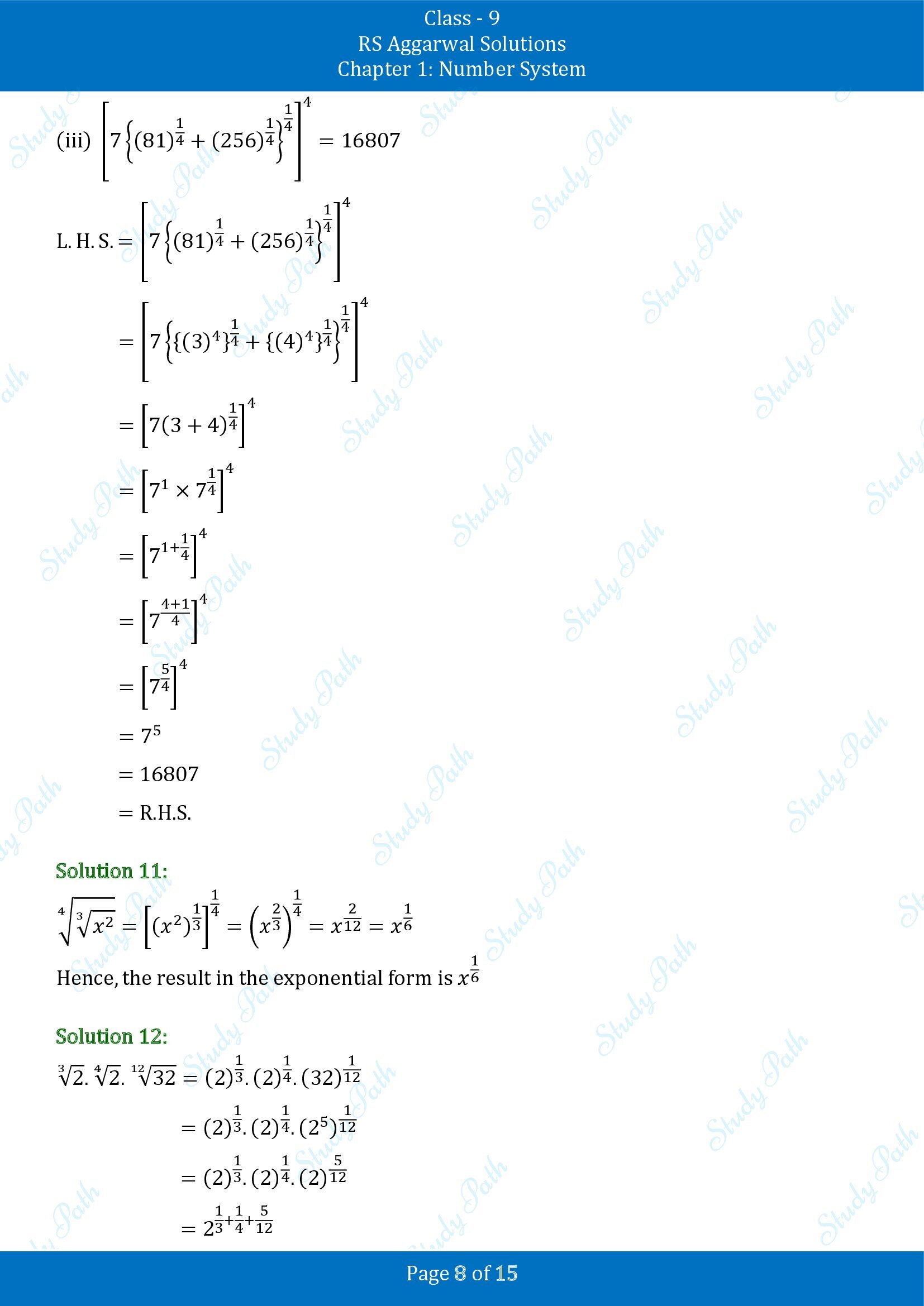 RS Aggarwal Solutions Class 9 Chapter 1 Number System Exercise 1G 00008