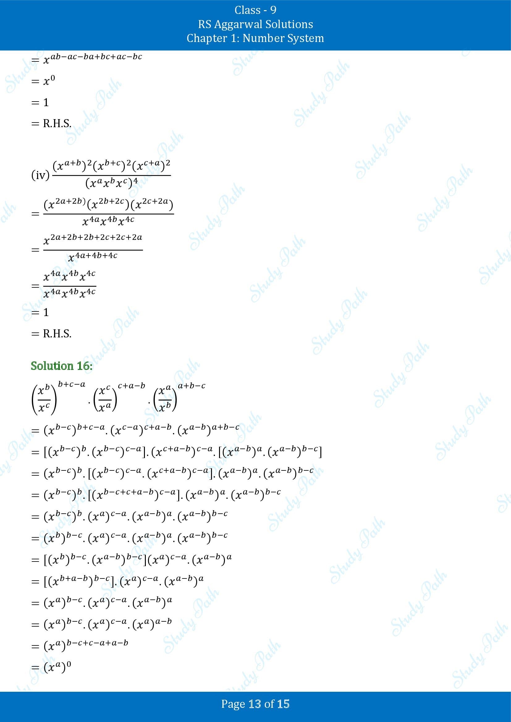 RS Aggarwal Solutions Class 9 Chapter 1 Number System Exercise 1G 00013