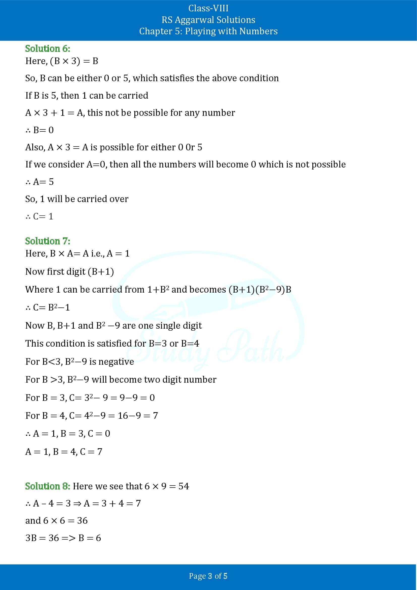 RS Aggarwal Solutions Class 8 Chapter 5 Playing with Numbers Exercise 5C 00003