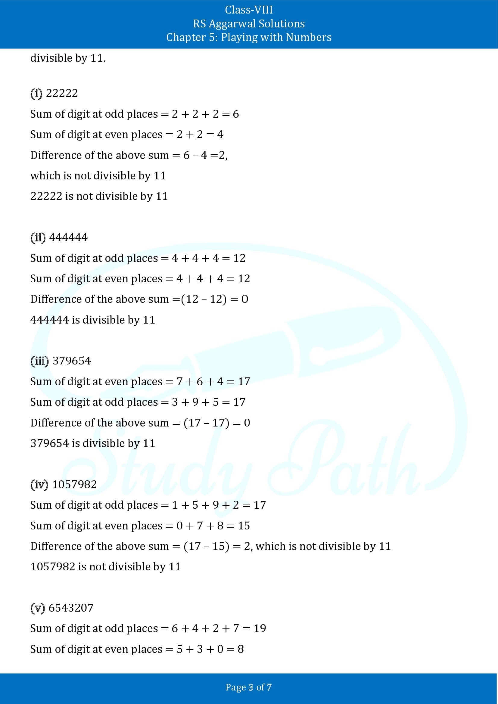 RS Aggarwal Solutions Class 8 Chapter 5 Playing with Numbers Exercise 5B 00003