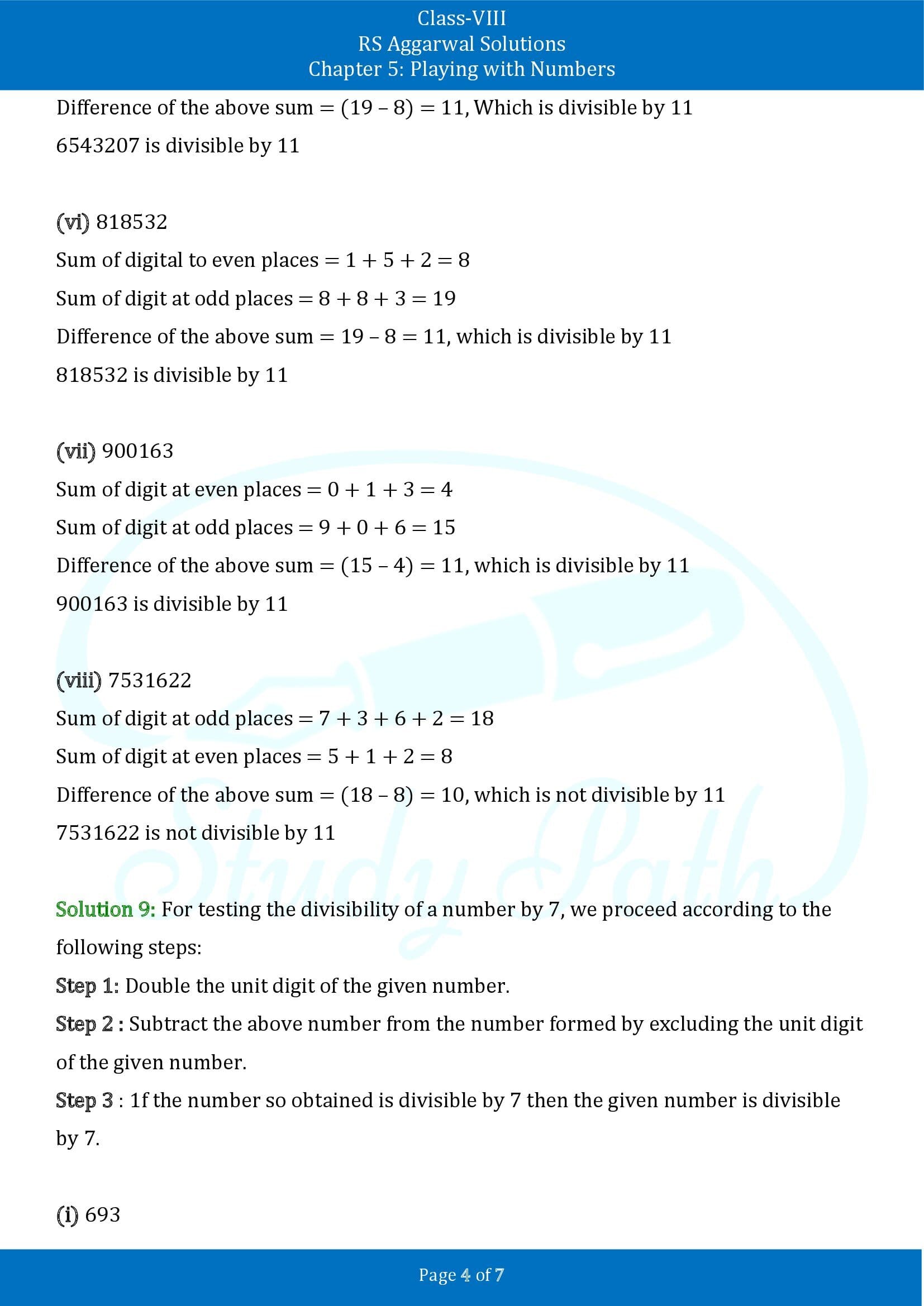 RS Aggarwal Solutions Class 8 Chapter 5 Playing with Numbers Exercise 5B 00004