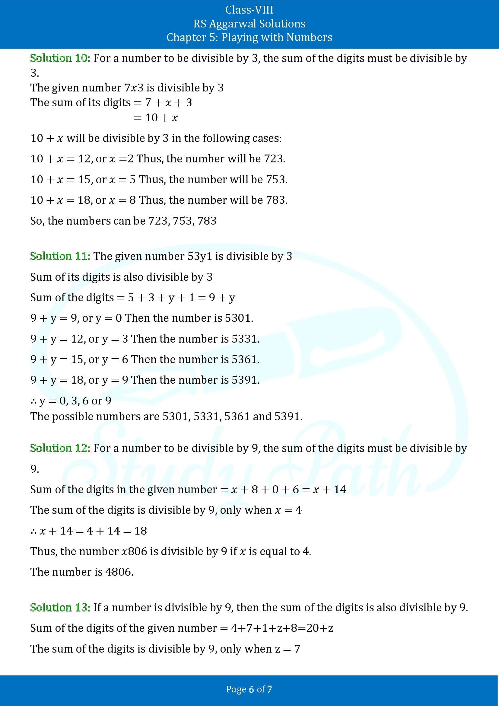 RS Aggarwal Solutions Class 8 Chapter 5 Playing with Numbers Exercise 5B 00006