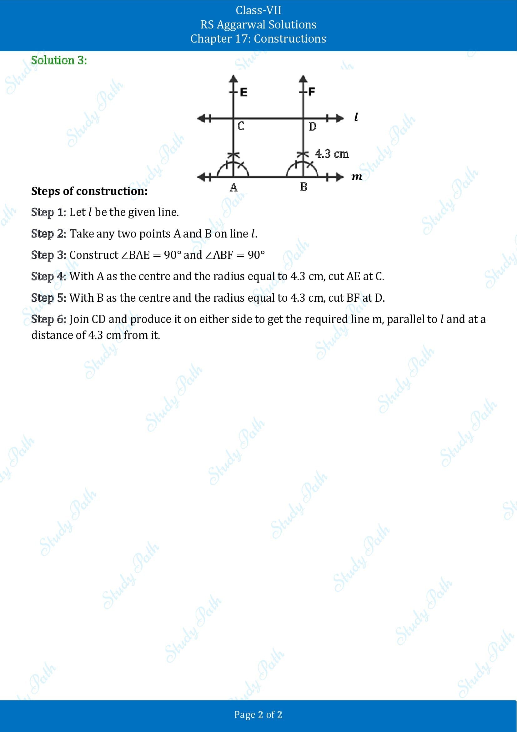 RS Aggarwal Solutions Class 7 Chapter 17 Constructions Exercise 17A 00002