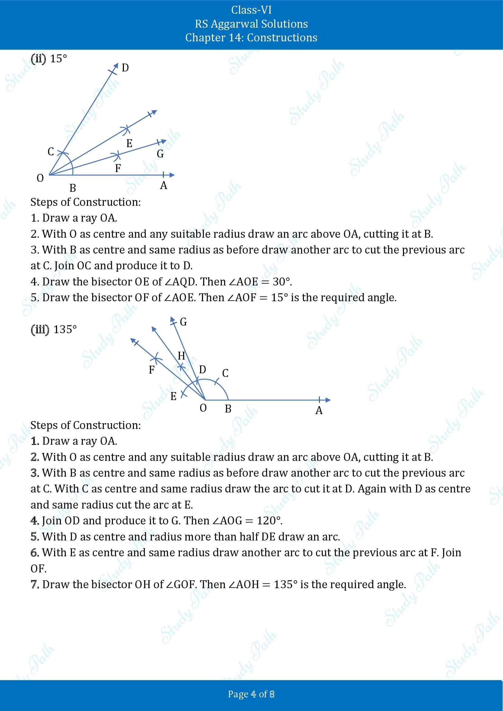 RS Aggarwal Solutions Class 6 Chapter 14 Constructions Exercise 14B 00004