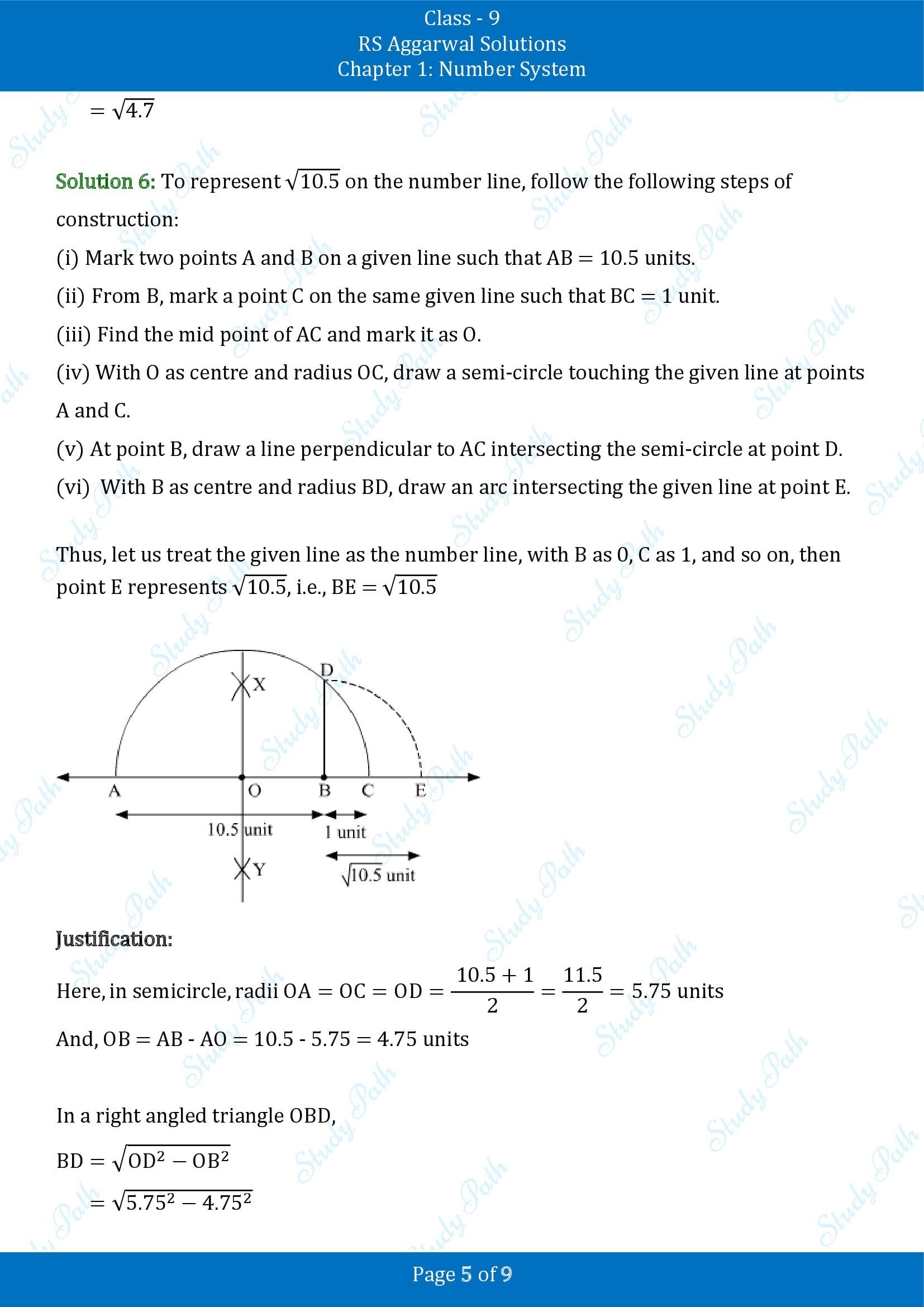 RS Aggarwal Solutions Class 9 Chapter 1 Number System Exercise 1E 00005