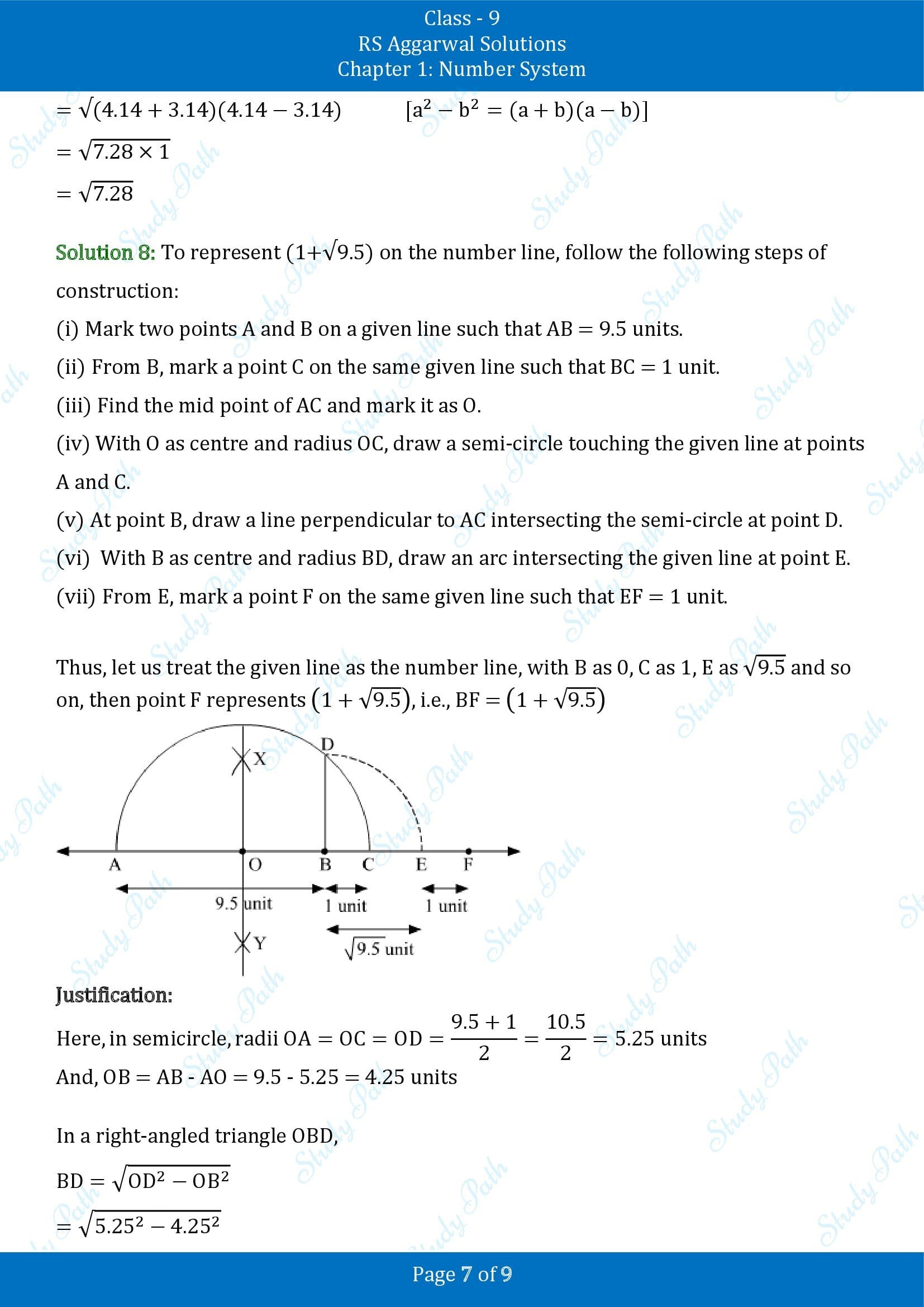 RS Aggarwal Solutions Class 9 Chapter 1 Number System Exercise 1E 00007