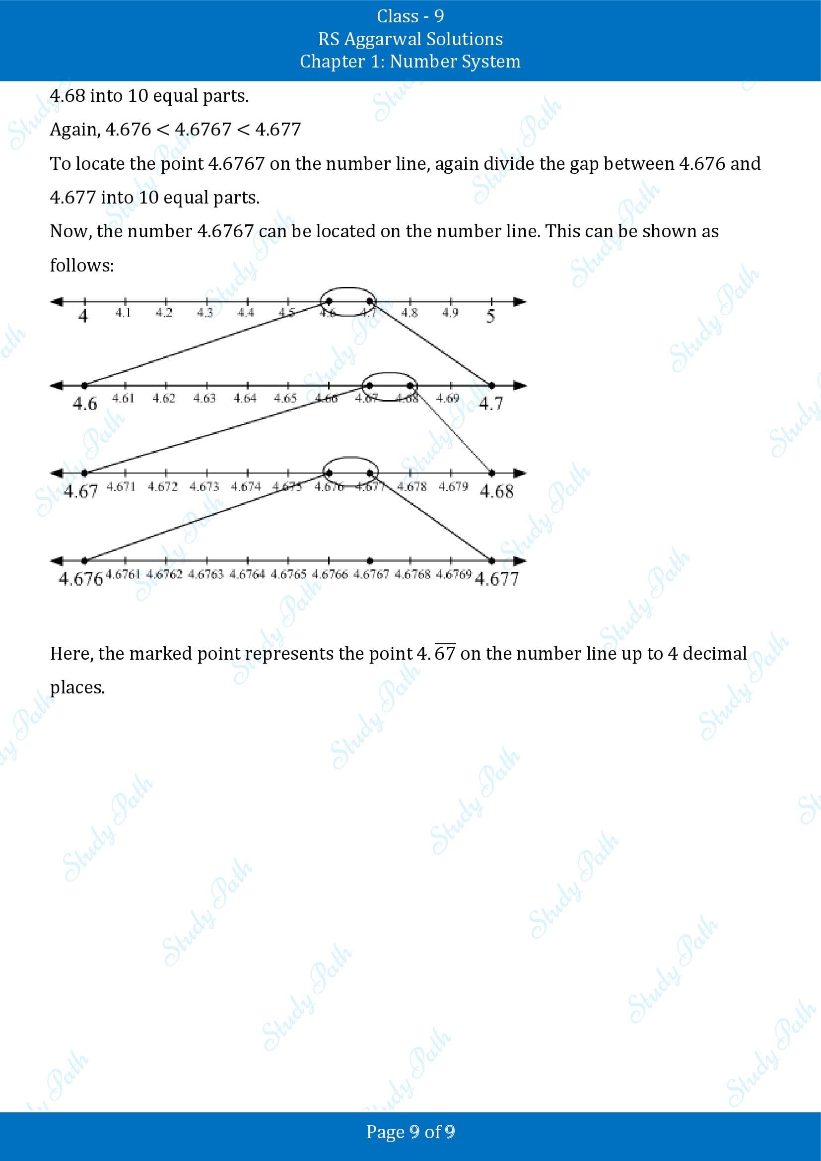 RS Aggarwal Solutions Class 9 Chapter 1 Number System Exercise 1E 00009