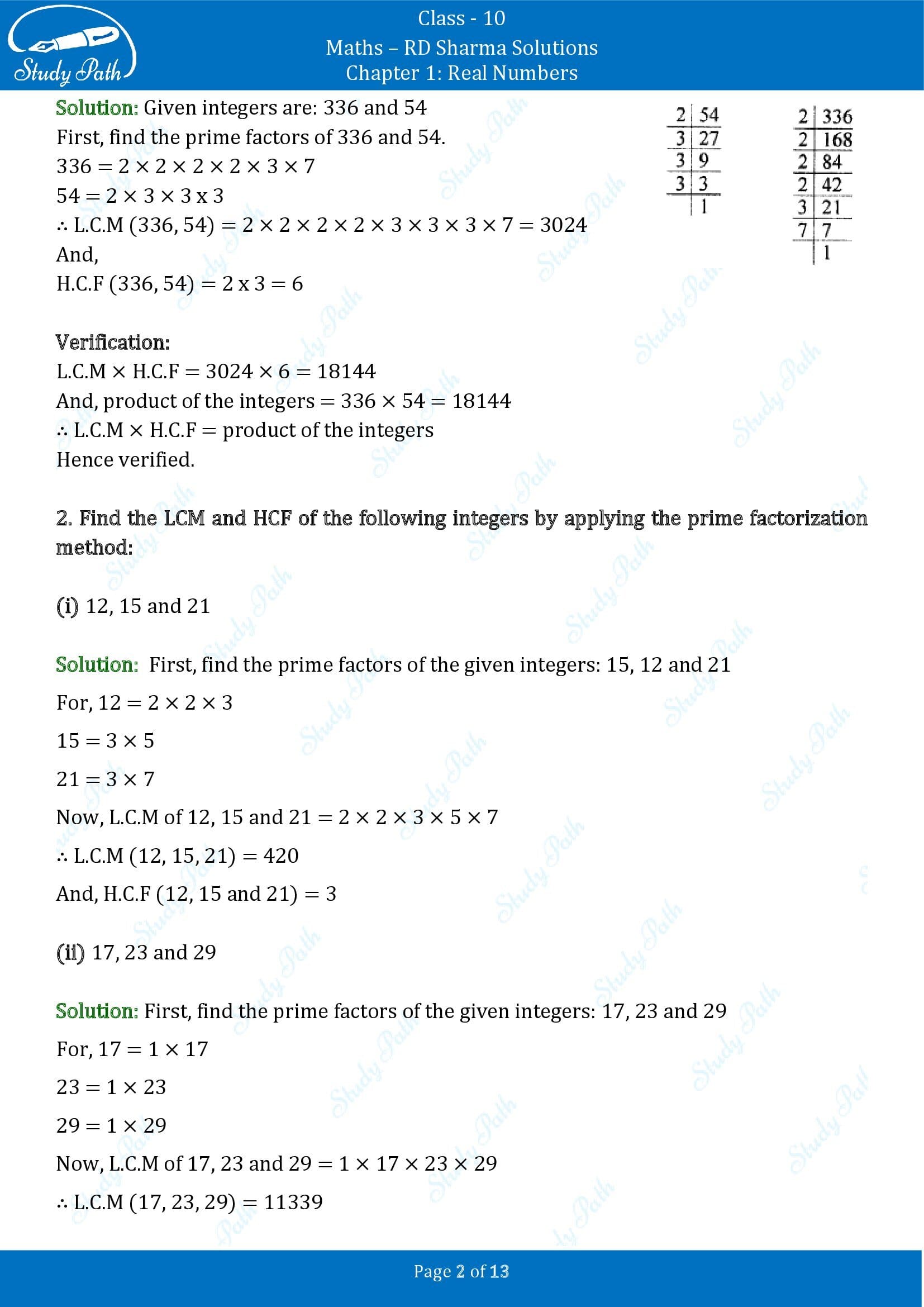 RD Sharma Solutions Class 10 Chapter 1 Real Numbers Exercise 1.4 00002