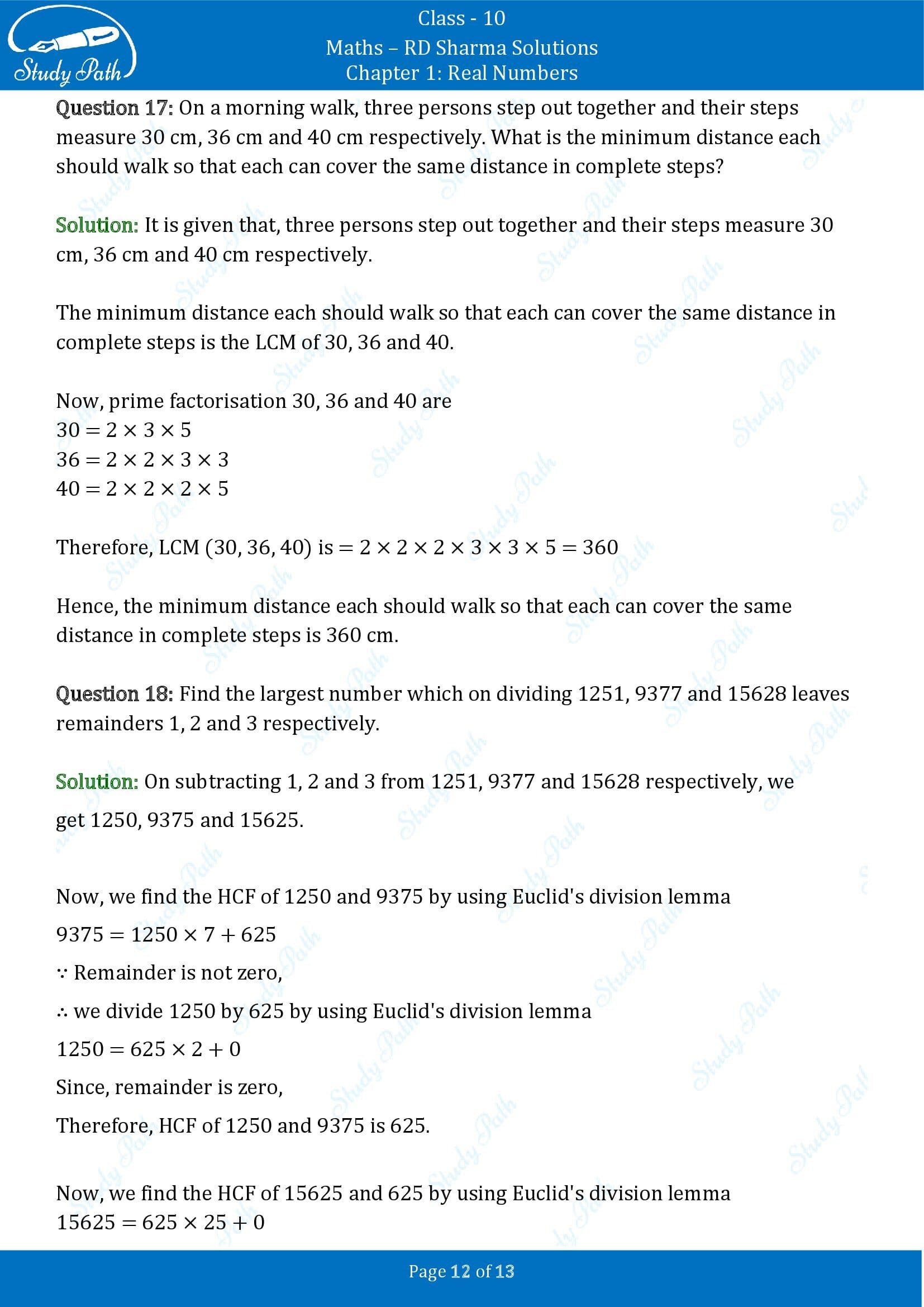 RD Sharma Solutions Class 10 Chapter 1 Real Numbers Exercise 1.4 00012