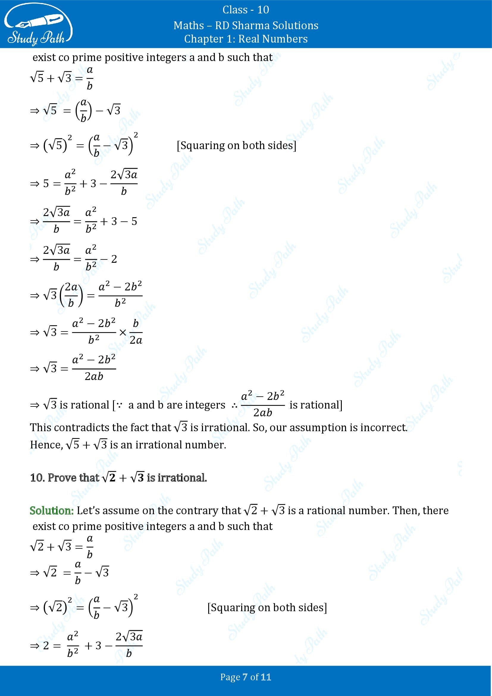 RD Sharma Solutions Class 10 Chapter 1 Real Numbers Exercise 1.5 00007