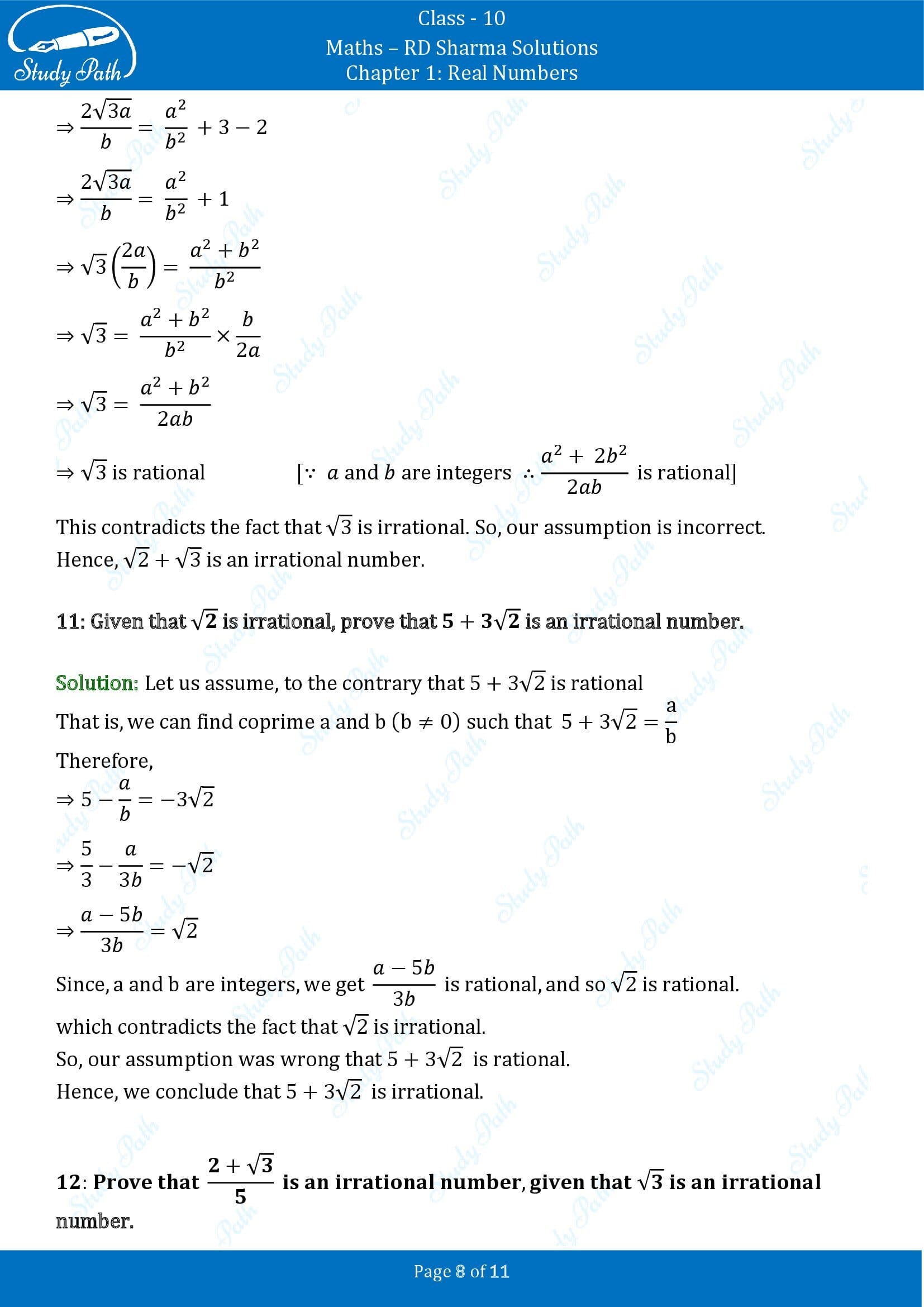 RD Sharma Solutions Class 10 Chapter 1 Real Numbers Exercise 1.5 00008