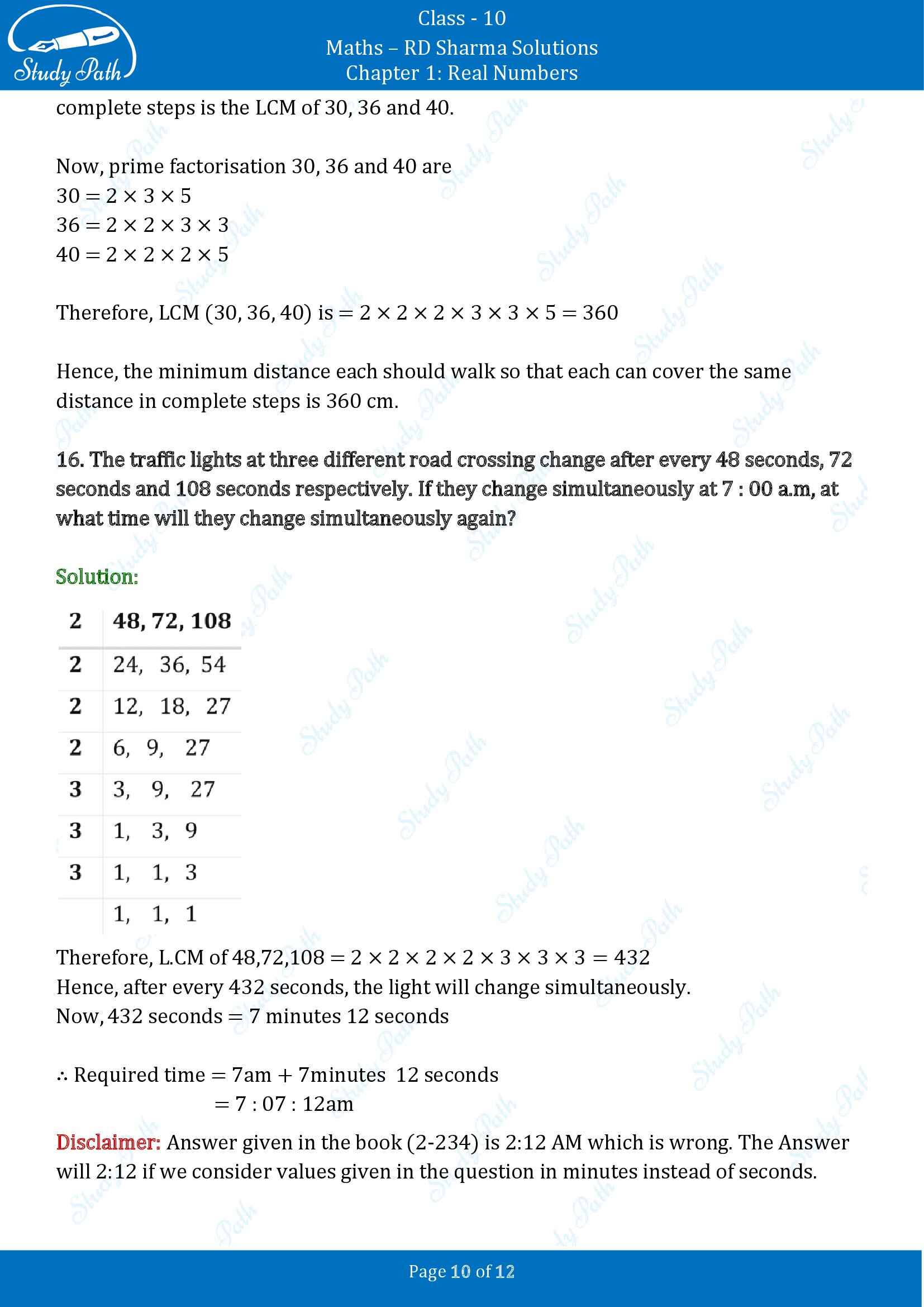 RD Sharma Solutions Class 10 Chapter 1 Real Numbers Exercise 1.2 00010