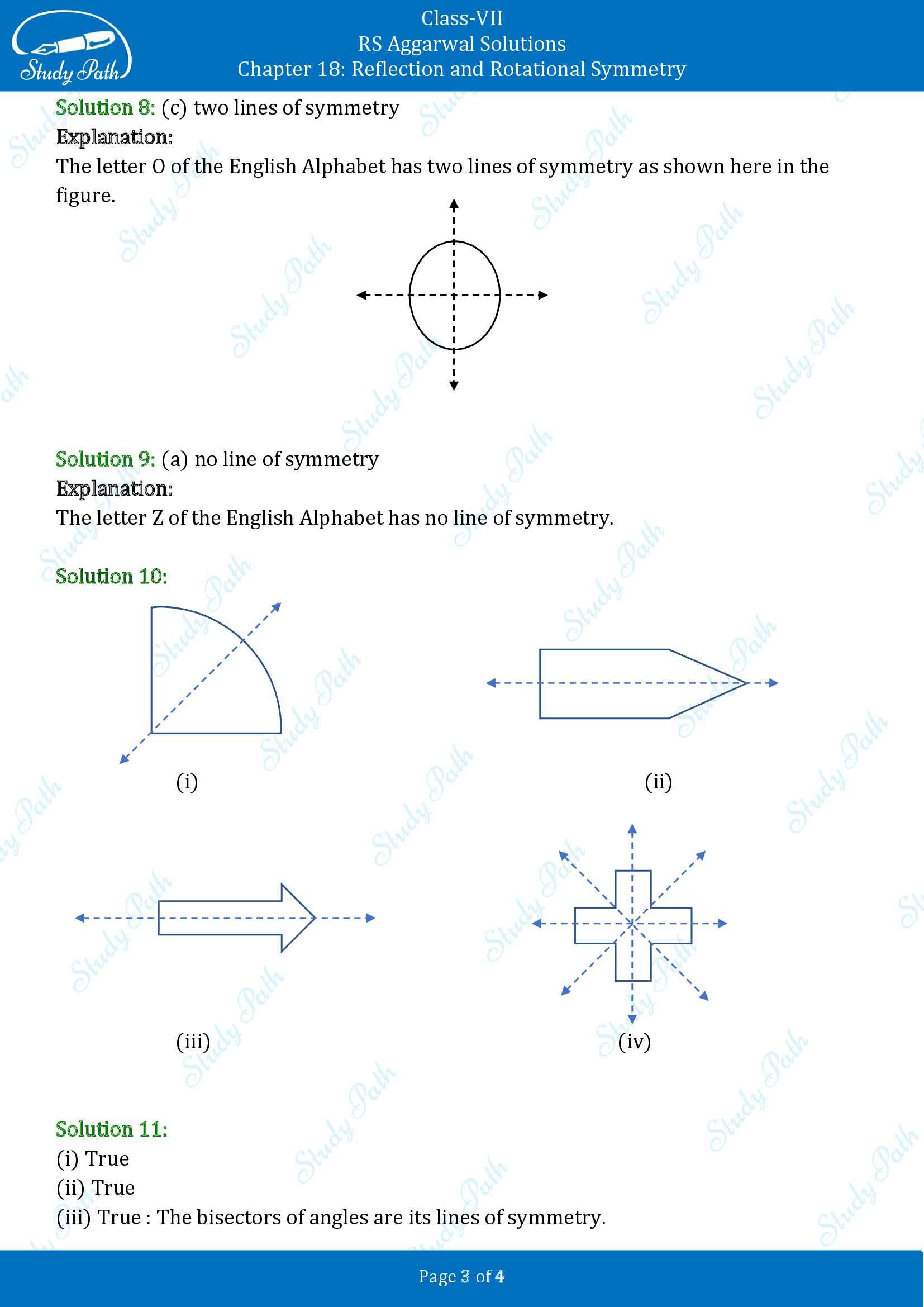 RS Aggarwal Solutions Class 7 Chapter 18 Reflection and Rotational Symmetry Exercise 18A 00003