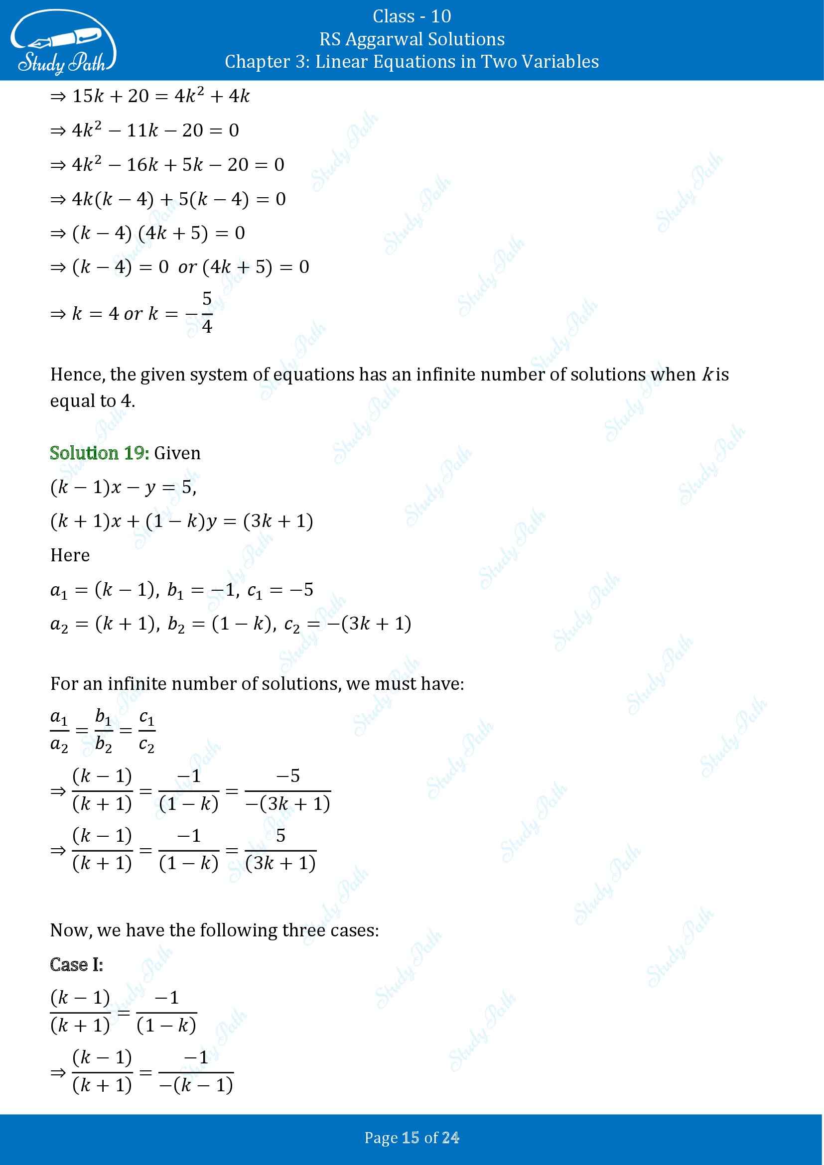 RS Aggarwal Solutions for Class 10 Chapter 3 Linear Equations in Two Variables Exercise 3D 00015