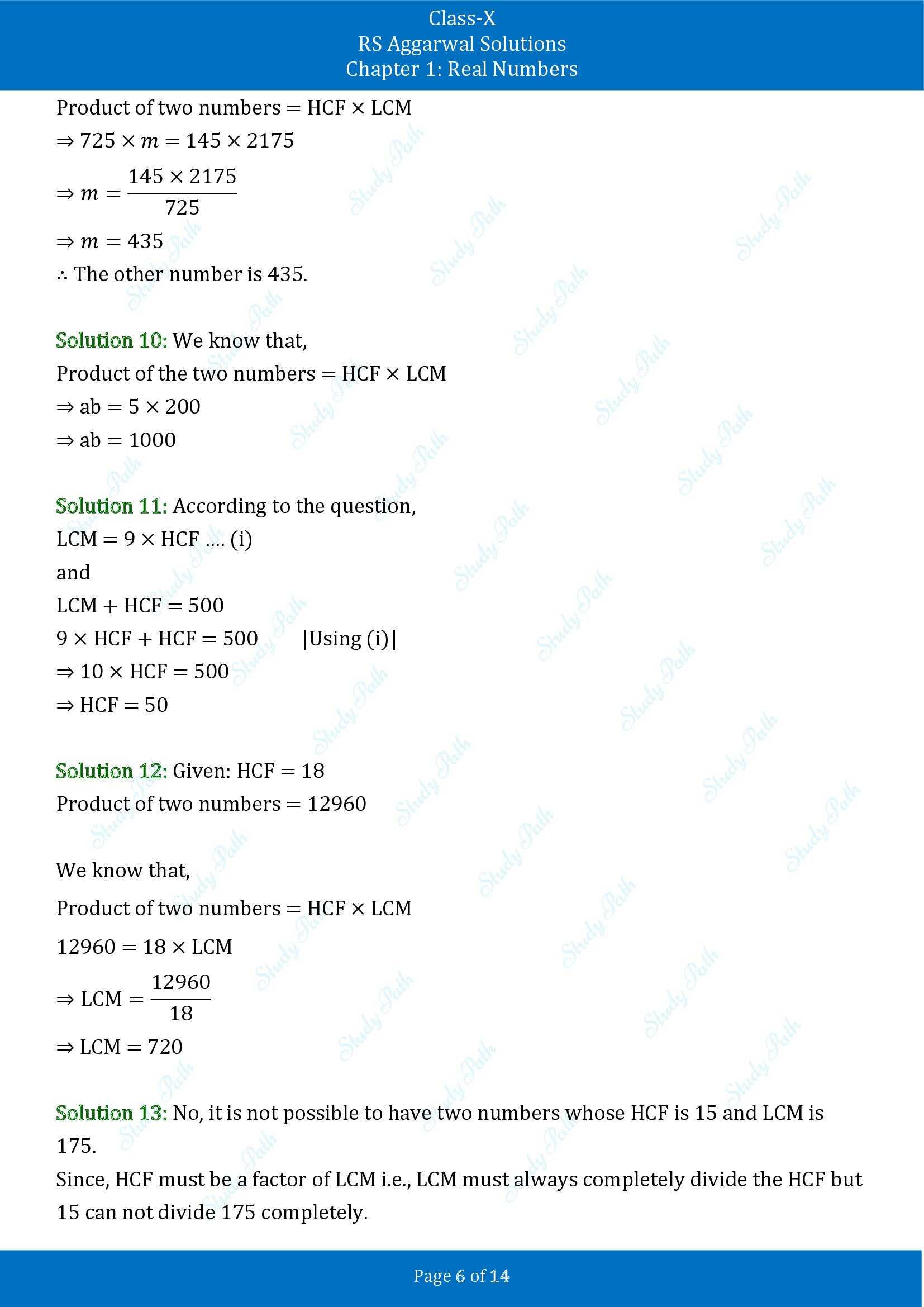 RS Aggarwal Solutions for Class 10 Chapter 1 Real Numbers Exercise 1B 00006