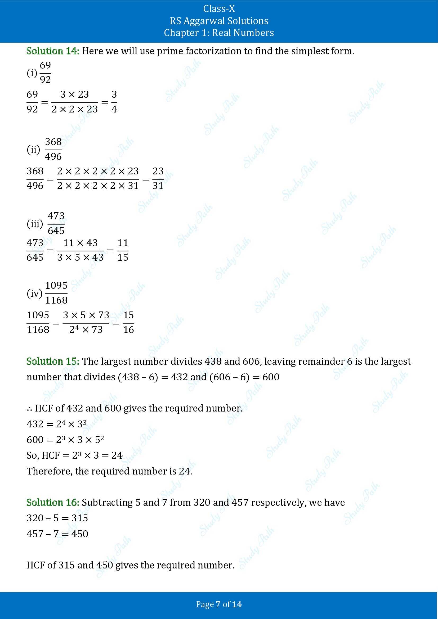 RS Aggarwal Solutions for Class 10 Chapter 1 Real Numbers Exercise 1B 00007