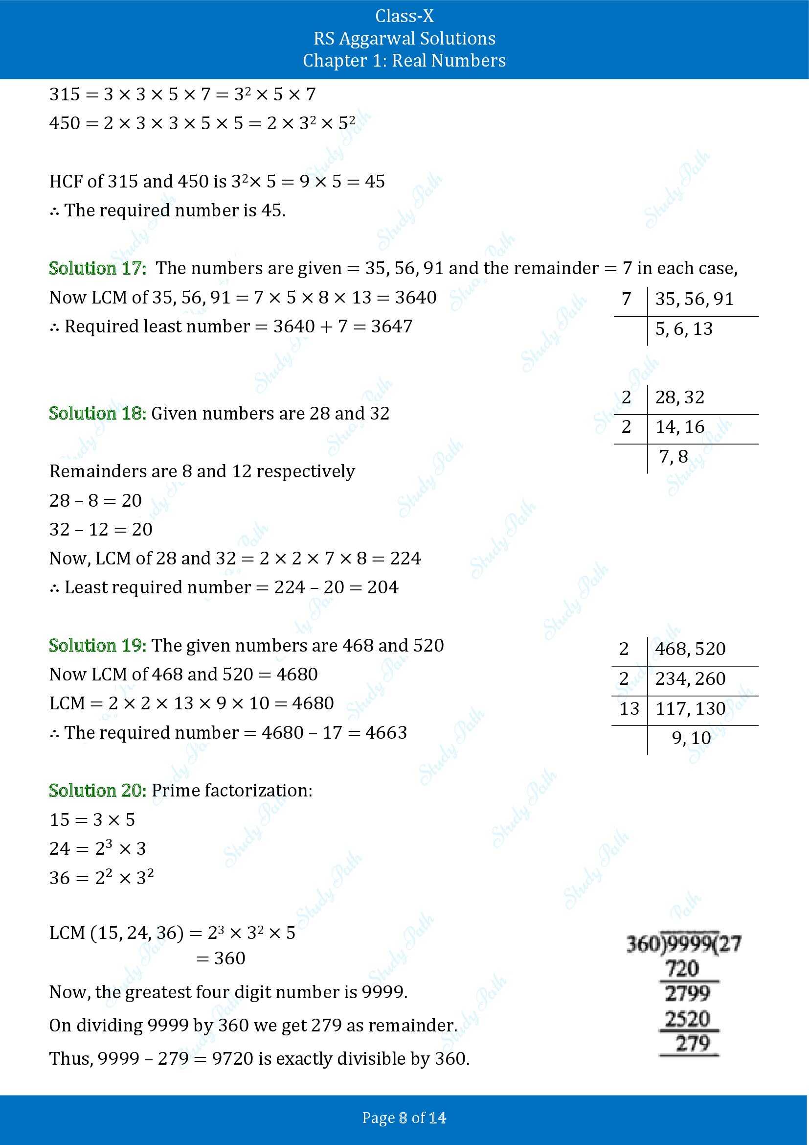 RS Aggarwal Solutions for Class 10 Chapter 1 Real Numbers Exercise 1B 00008
