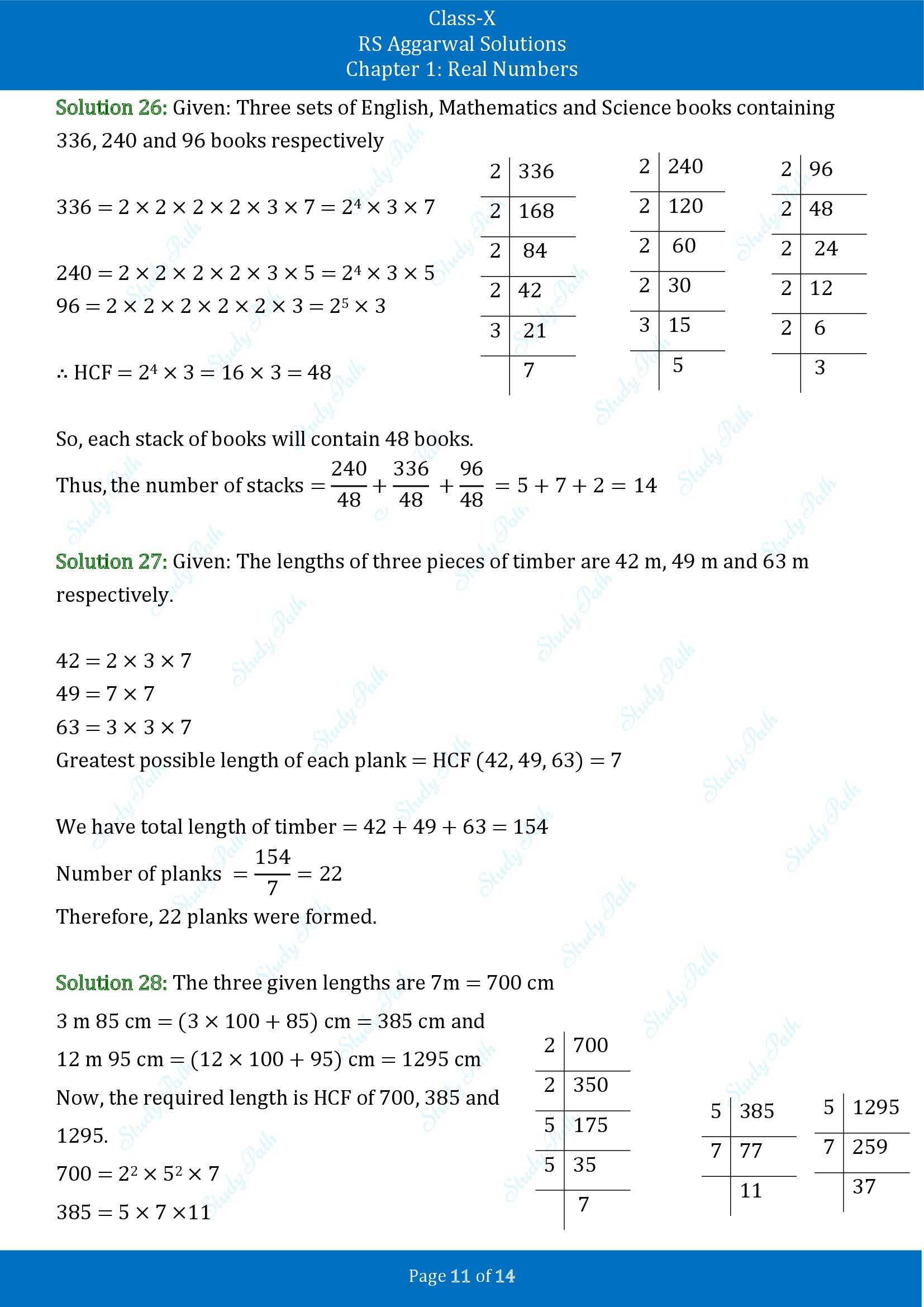 RS Aggarwal Solutions for Class 10 Chapter 1 Real Numbers Exercise 1B 00011