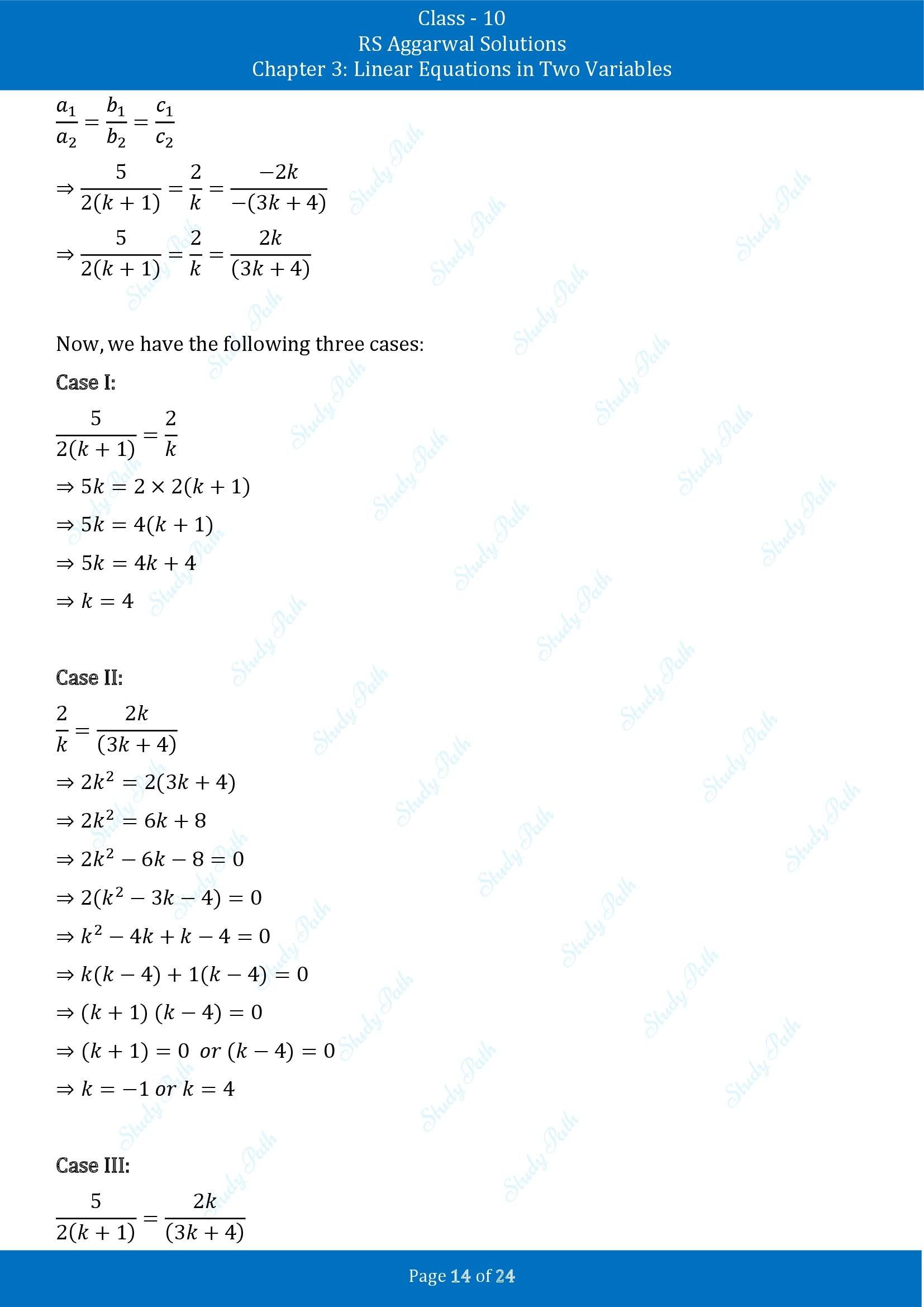 RS Aggarwal Solutions for Class 10 Chapter 3 Linear Equations in Two Variables Exercise 3D 00014