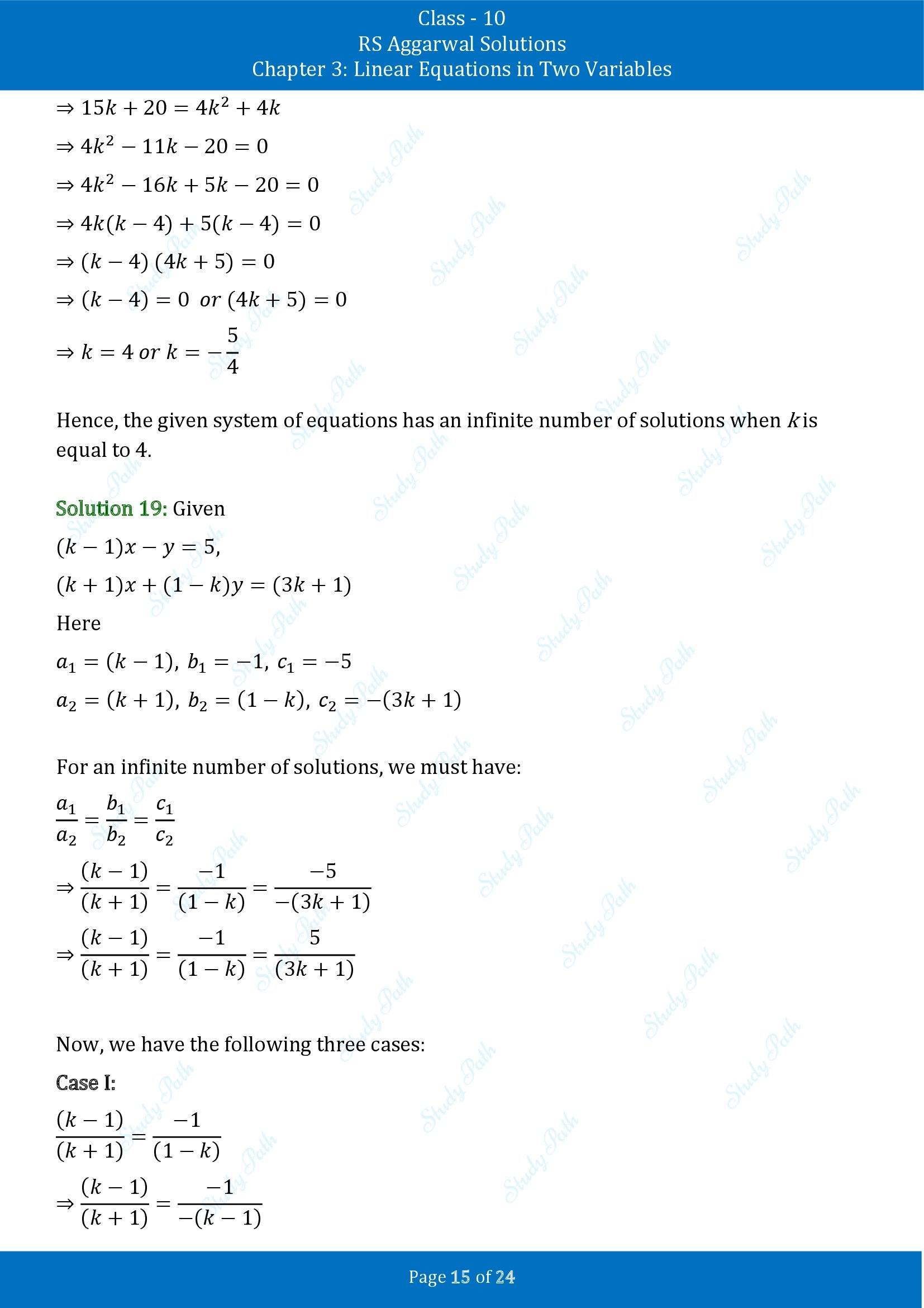 RS Aggarwal Solutions for Class 10 Chapter 3 Linear Equations in Two Variables Exercise 3D 00015