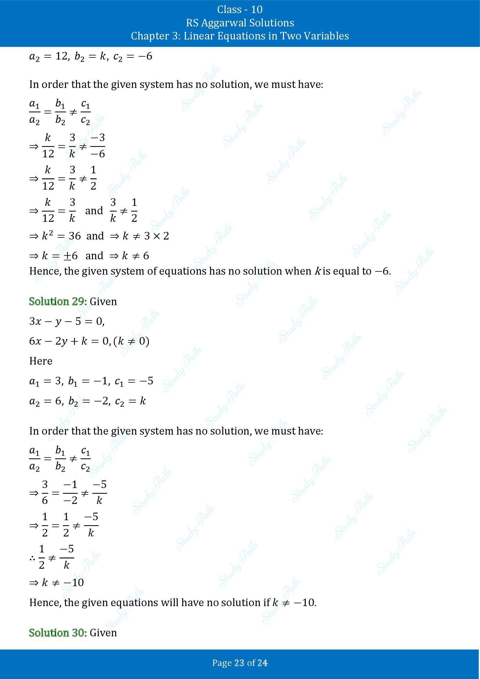 RS Aggarwal Solutions for Class 10 Chapter 3 Linear Equations in Two Variables Exercise 3D 00023