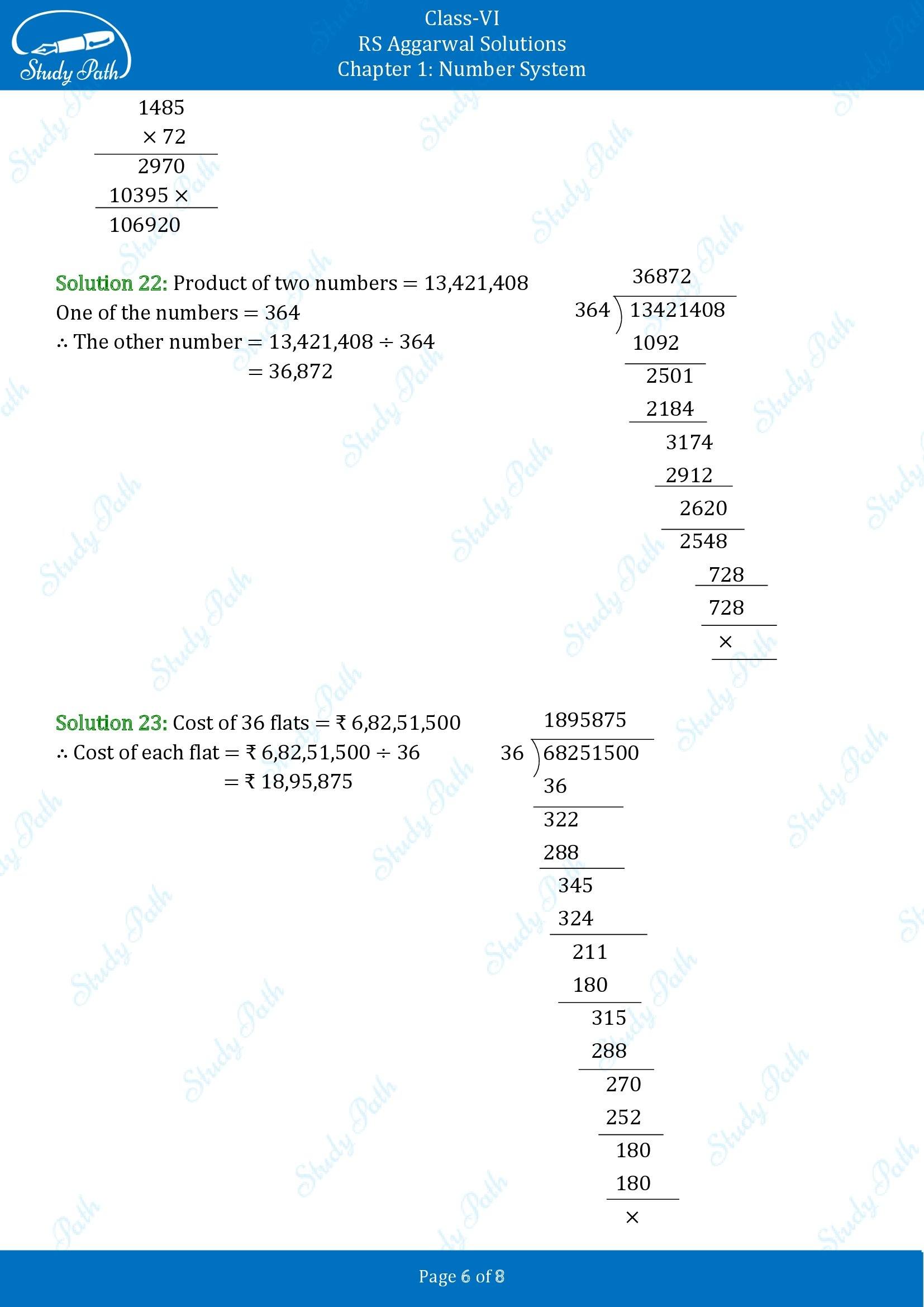 RS Aggarwal Solutions Class 6 Chapter 1 Number System Exercise 1C 00006
