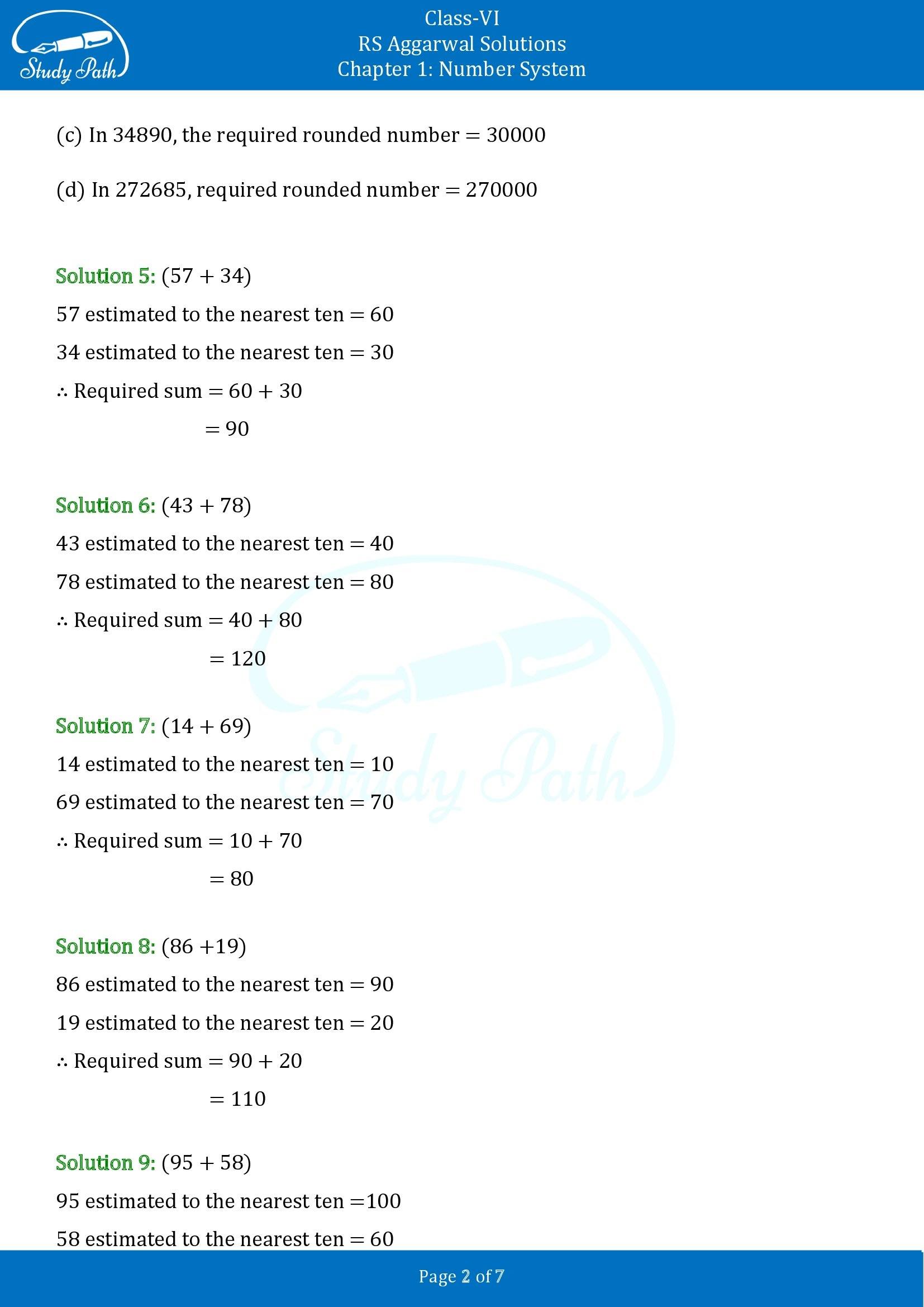 RS Aggarwal Solutions Class 6 Chapter 1 Number System Exercise 1D 00002