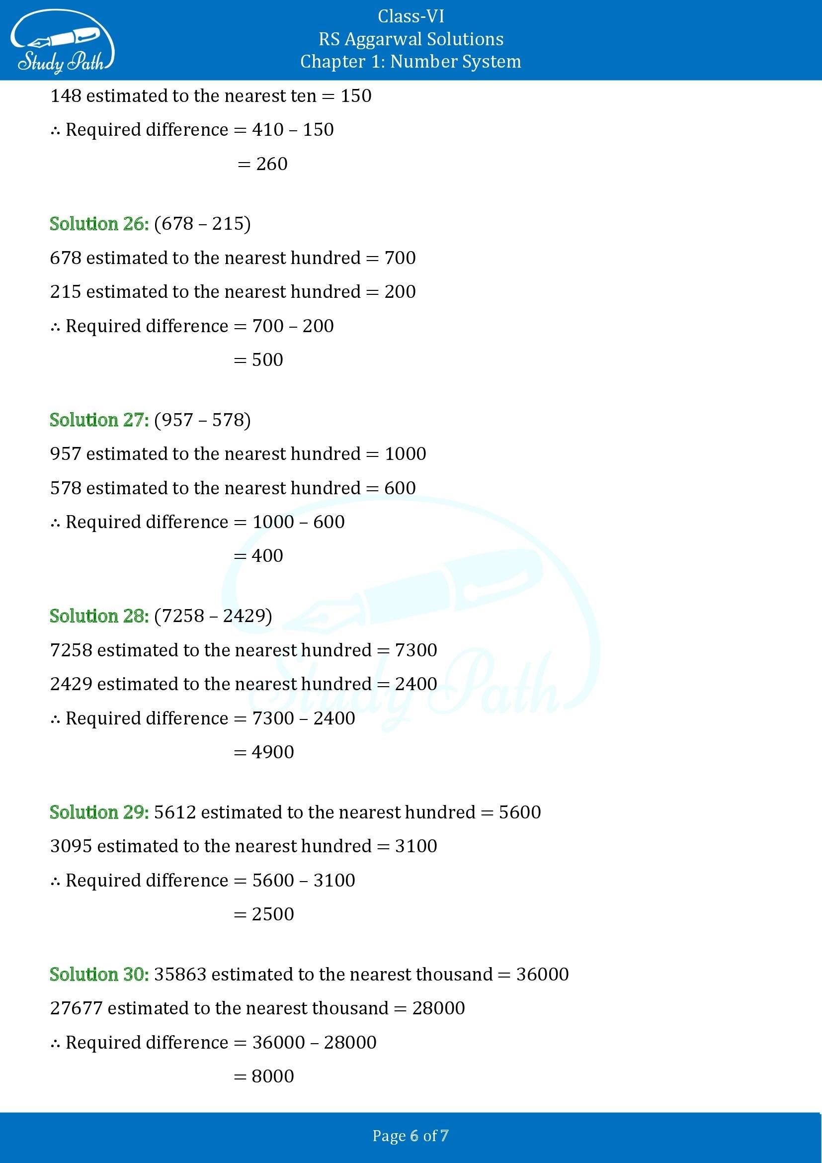 RS Aggarwal Solutions Class 6 Chapter 1 Number System Exercise 1D 00006