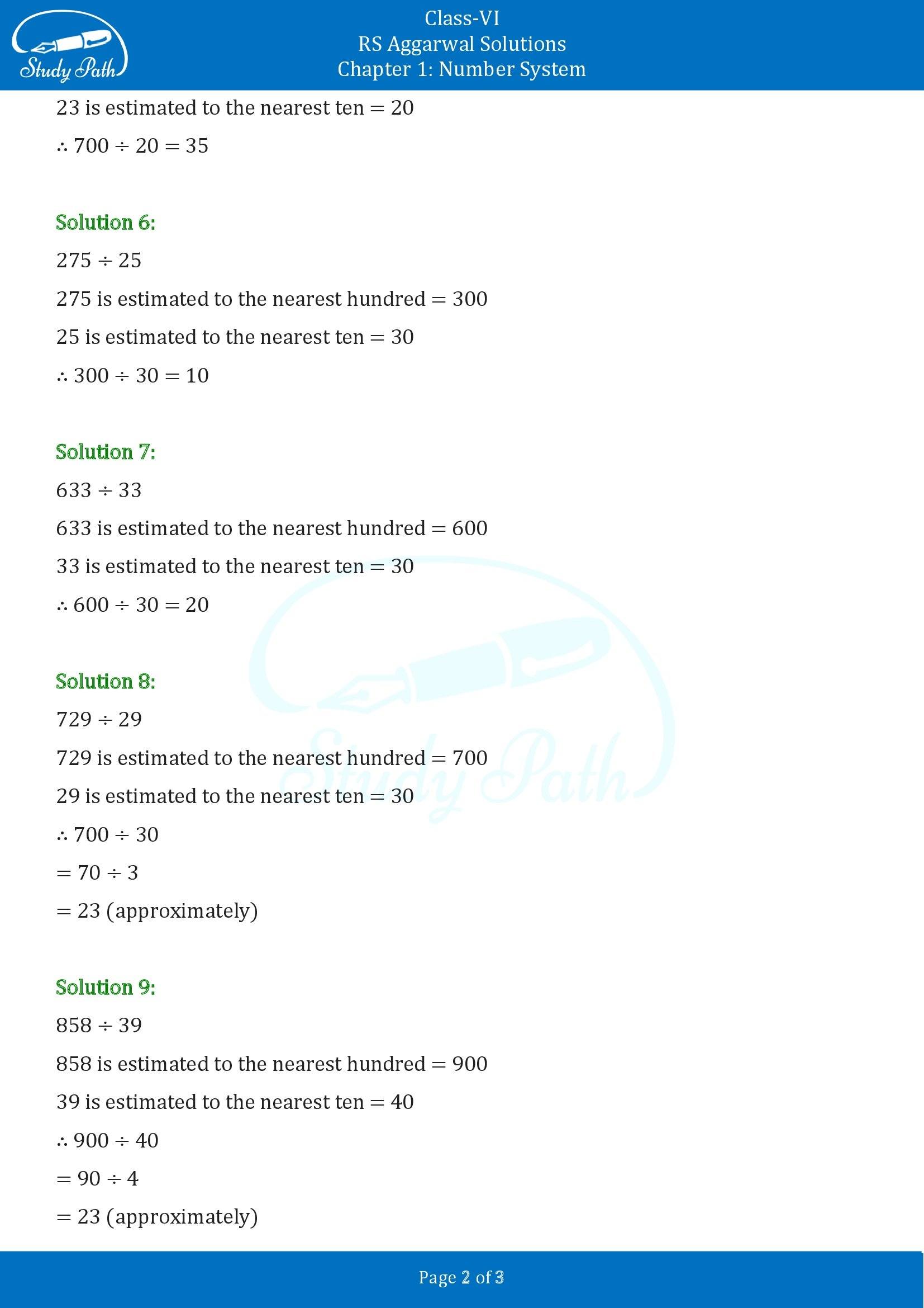 RS Aggarwal Solutions Class 6 Chapter 1 Number System Exercise 1F 00002