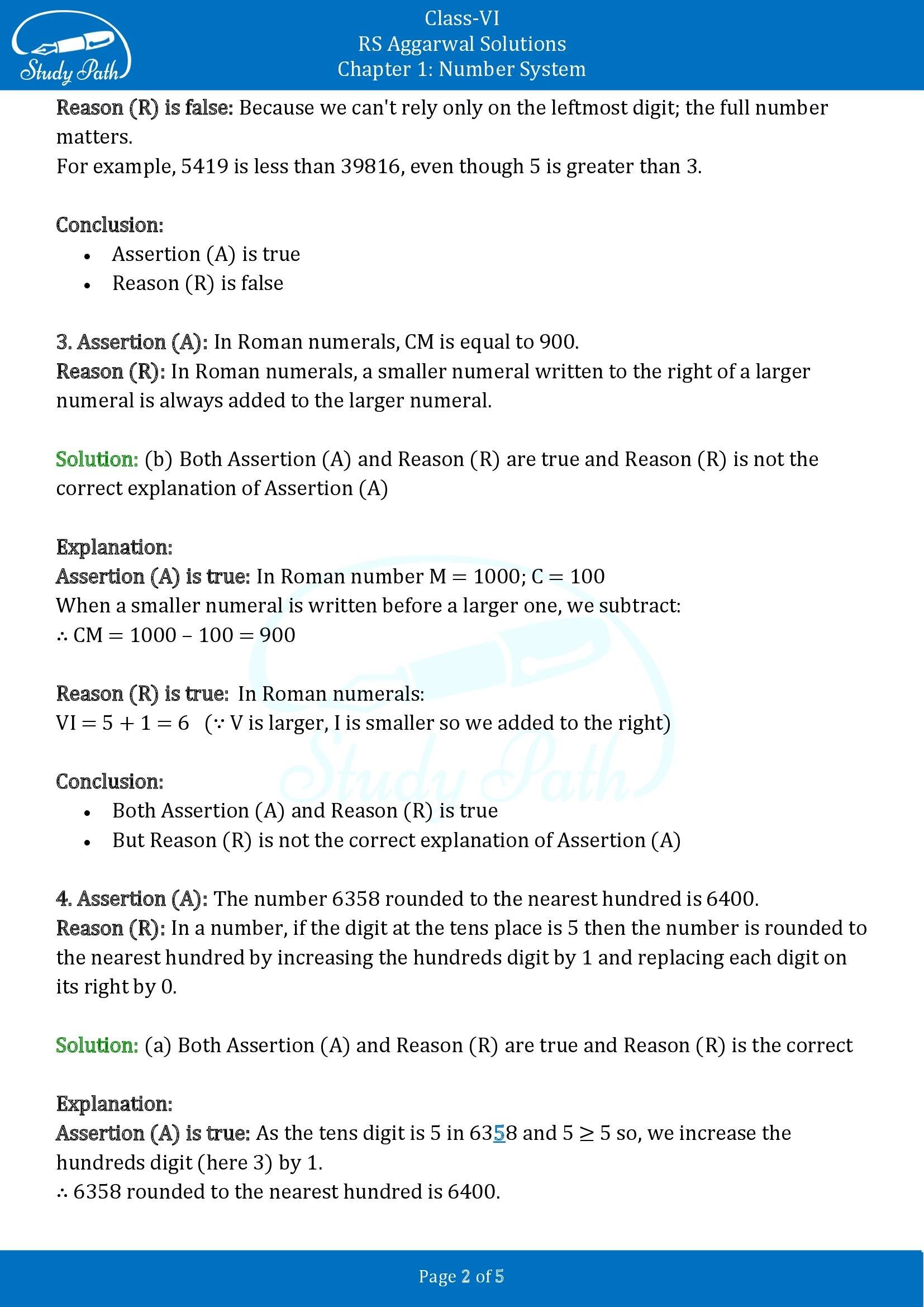 RS Aggarwal Solutions Class 6 Chapter 1 Number System Exercise 1I 00002