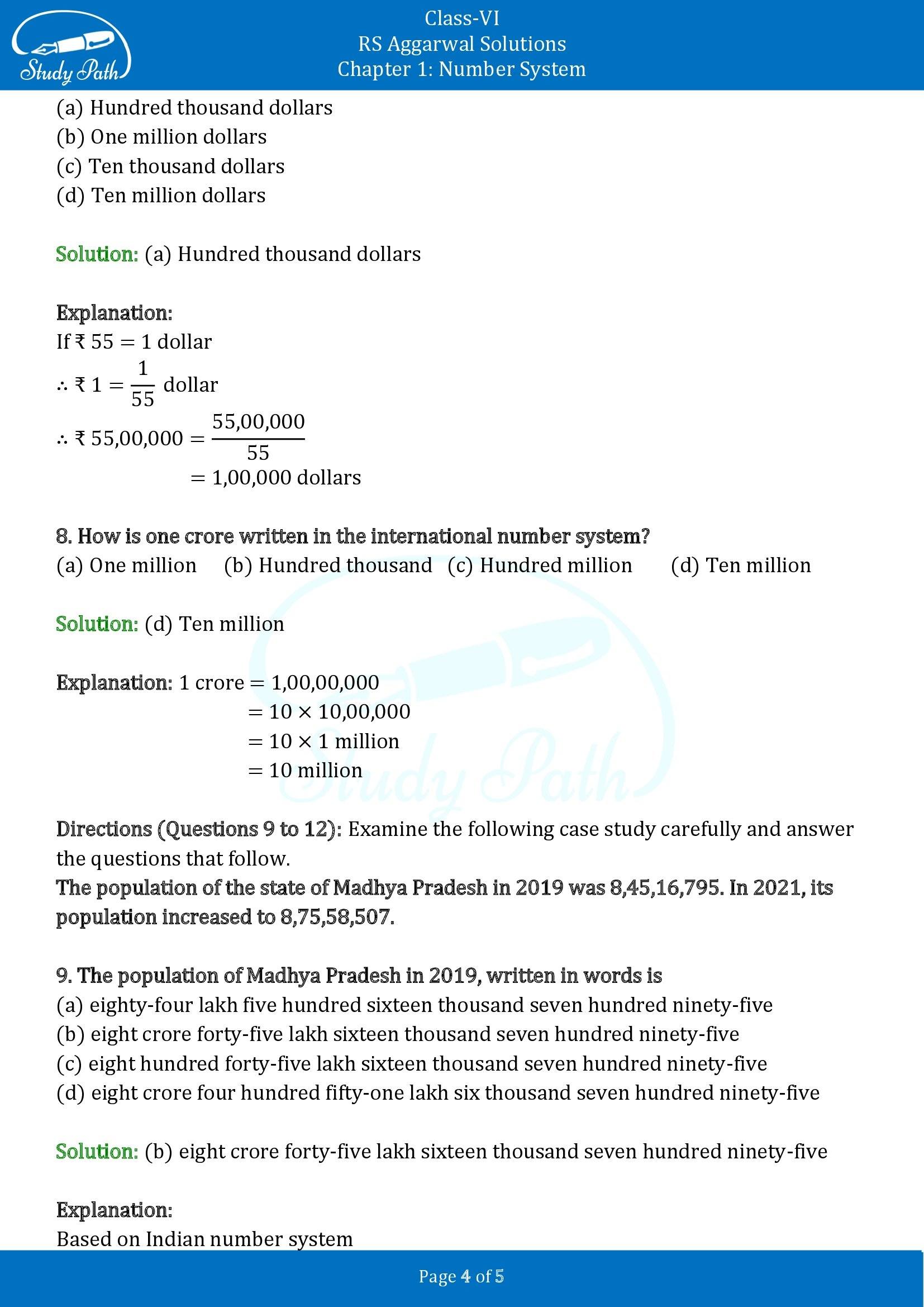 RS Aggarwal Solutions Class 6 Chapter 1 Number System Exercise 1I 00004