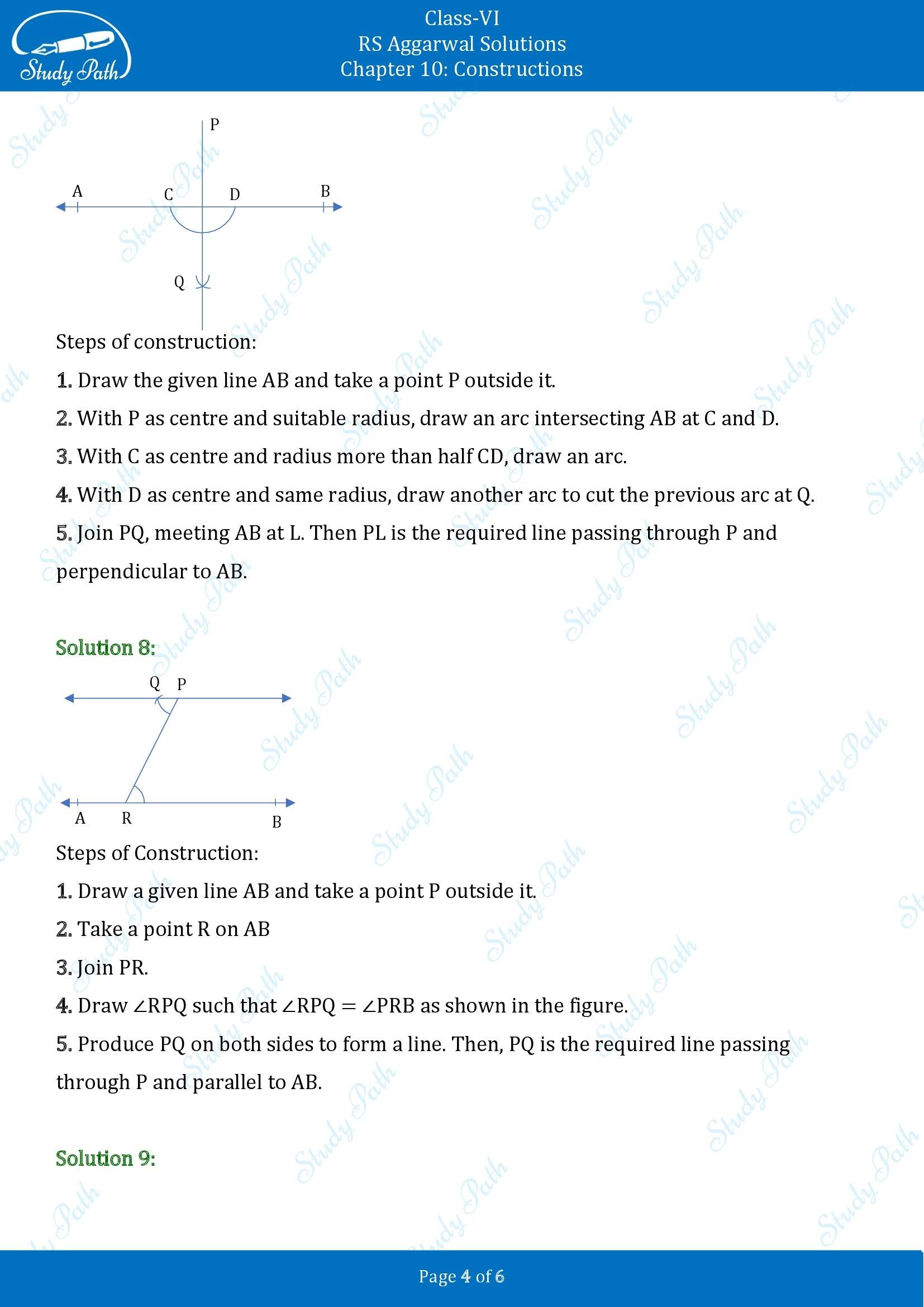 RS Aggarwal Solutions Class 6 Chapter 10 Constructions Exercise 10A 00004
