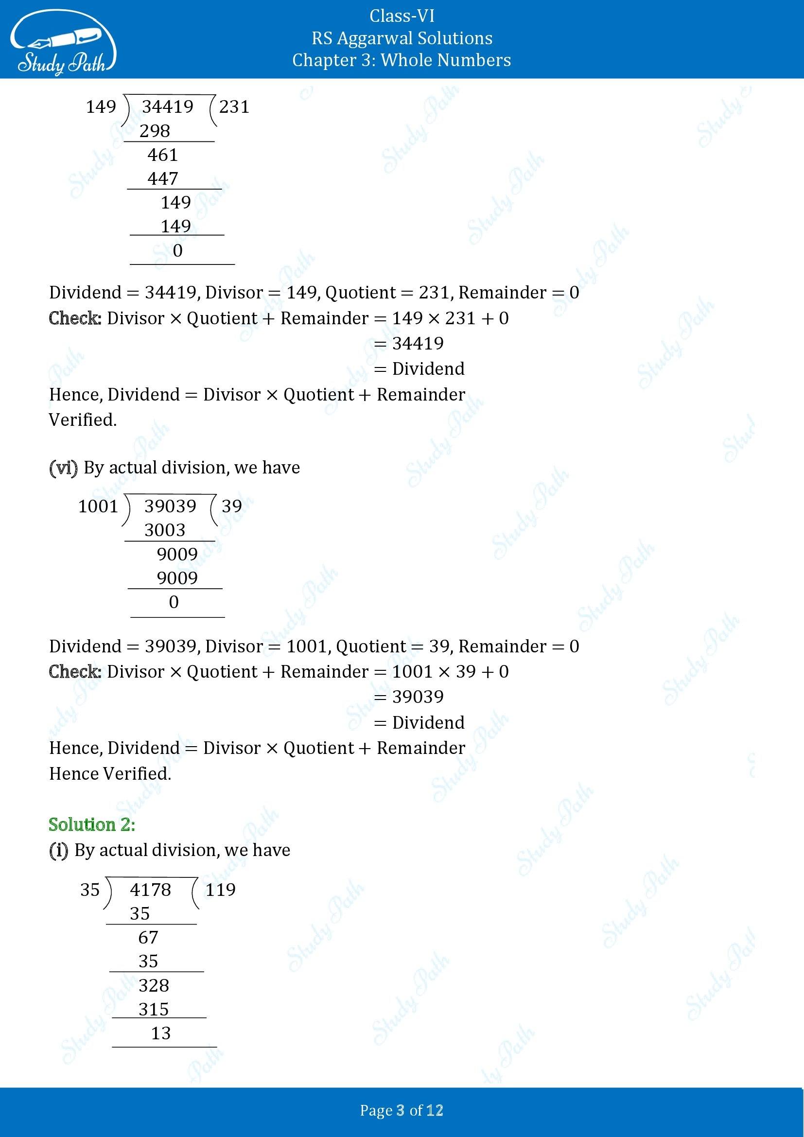 RS Aggarwal Solutions Class 6 Chapter 3 Whole Numbers Exercise 3E 00003