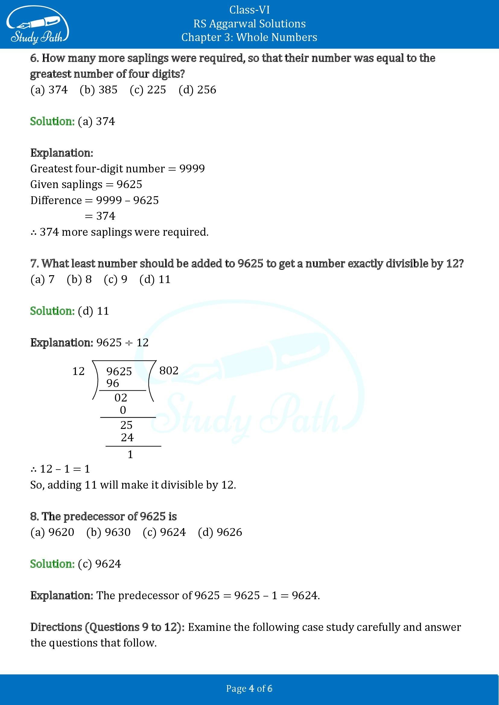 RS Aggarwal Solutions Class 6 Chapter 3 Whole Numbers Exercise 3H 00004