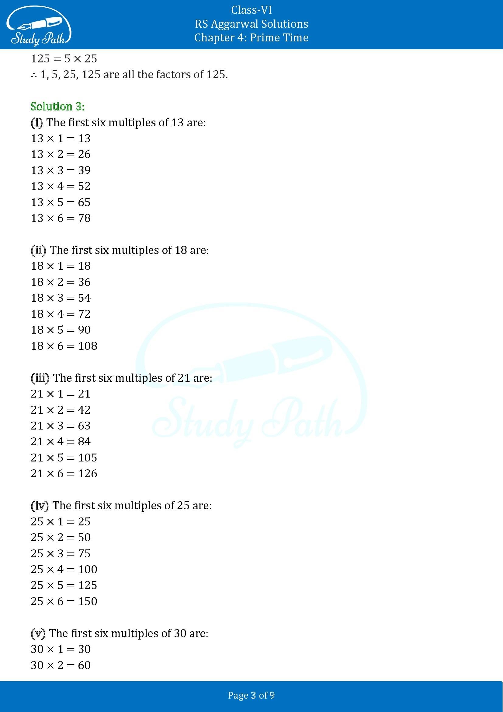 RS Aggarwal Solutions Class 6 Chapter 4 Prime Time Exercise 4A 00003