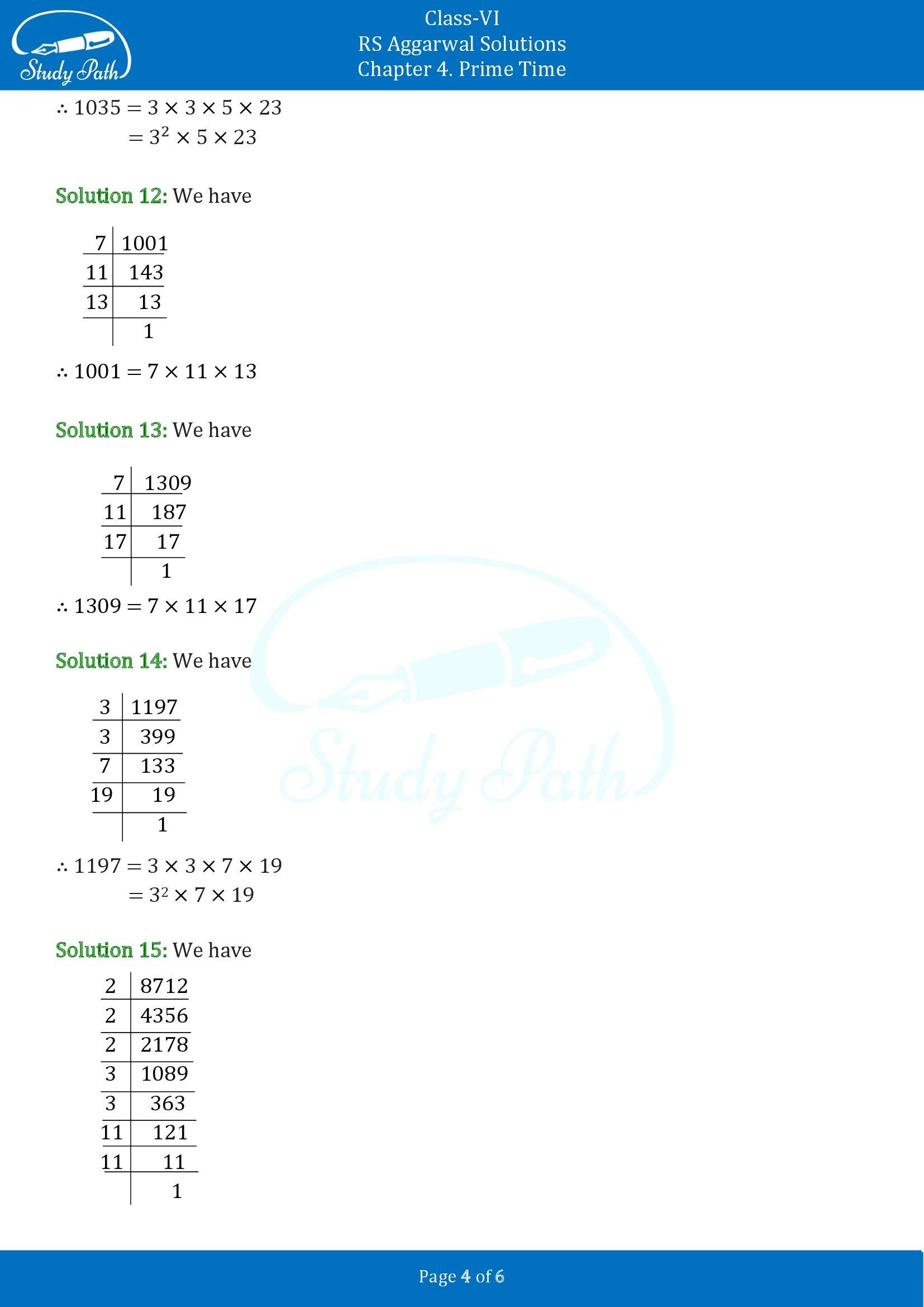 RS Aggarwal Solutions Class 6 Chapter 4 Prime Time Exercise 4C 00004