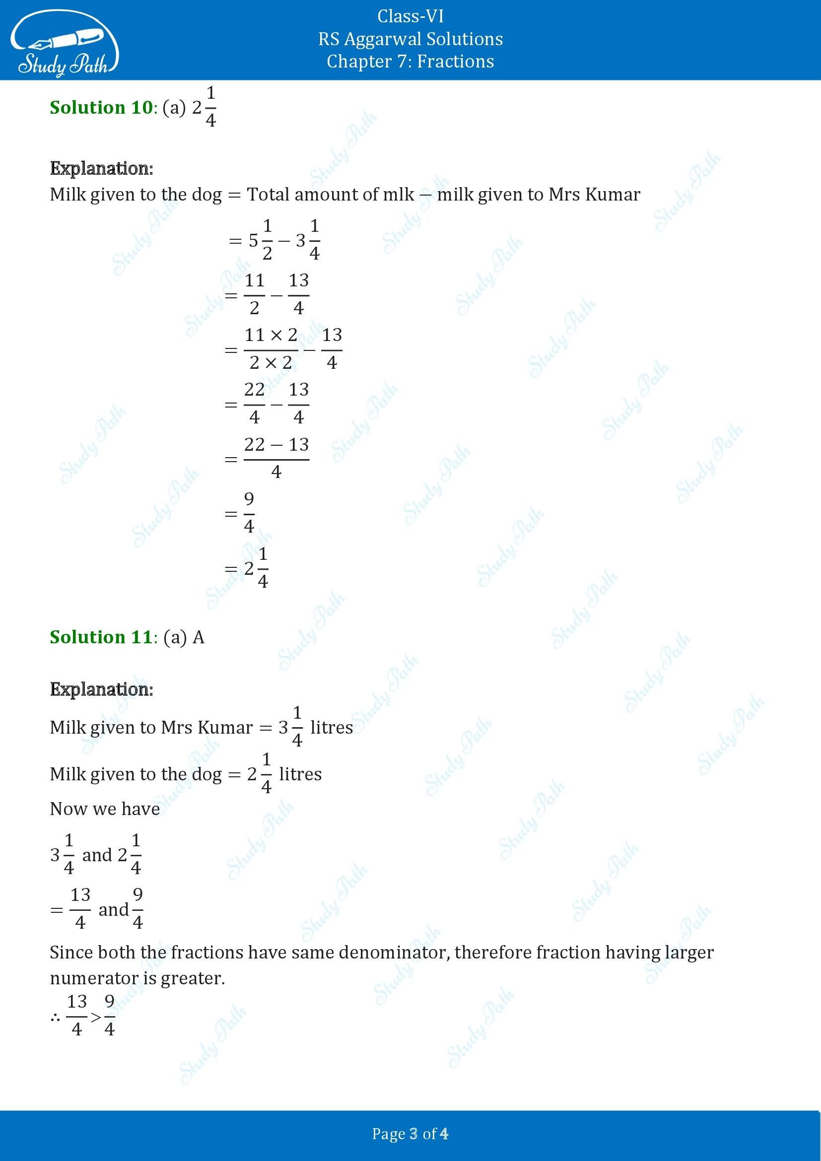 RS Aggarwal Solutions Class 6 Chapter 7 Fractions Exercise 7J 00003