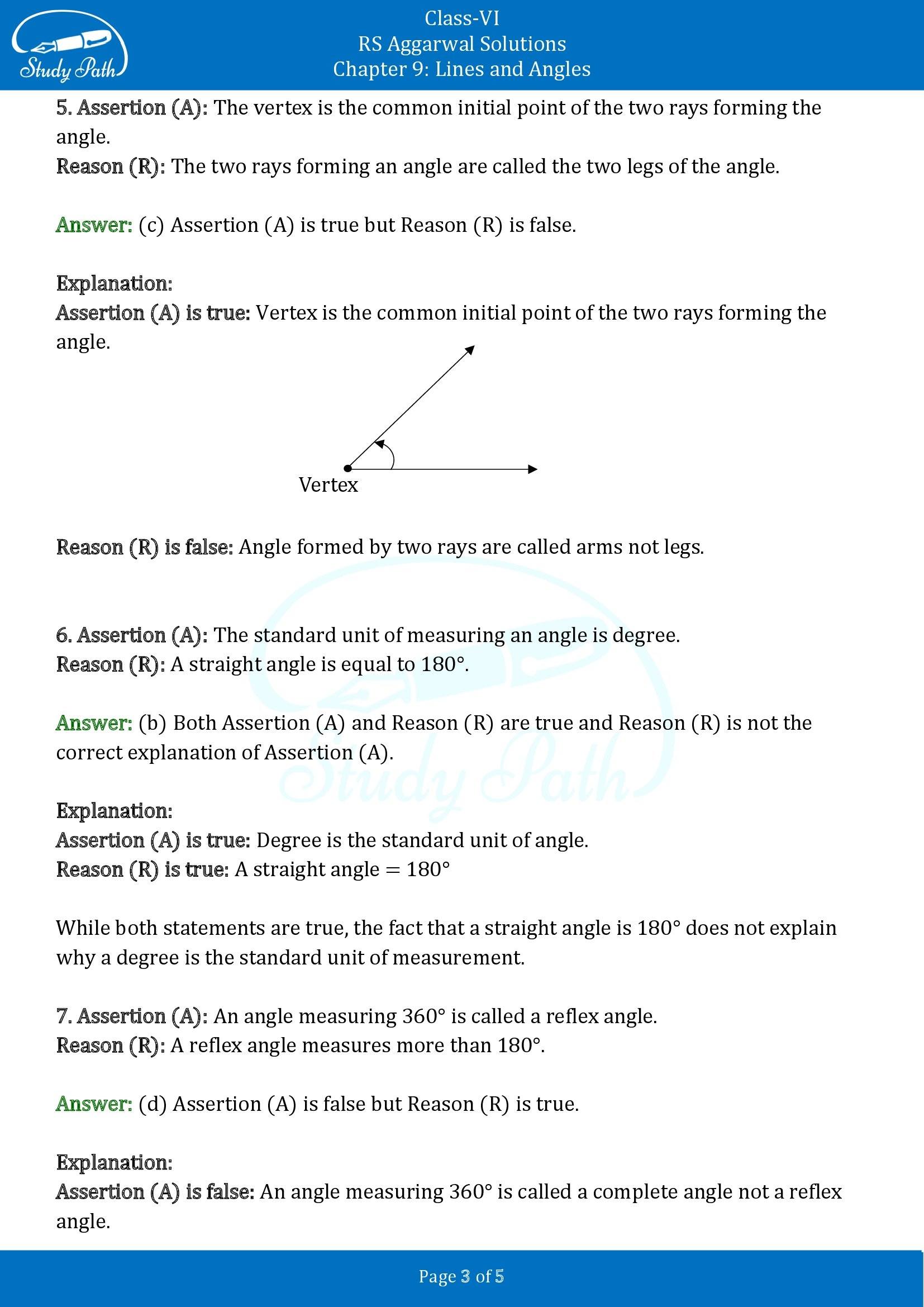 RS Aggarwal Solutions Class 6 Chapter 9 Lines and Angles Exercise 9D 00003